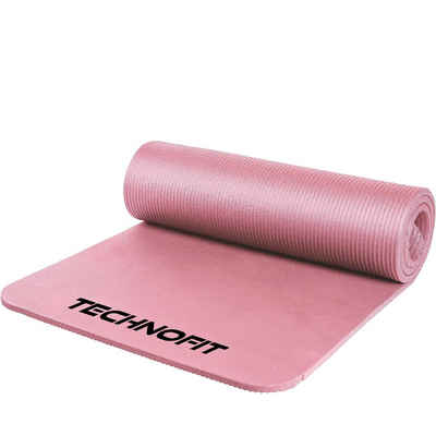 Technofit Yogamatte Yogamatte Pilates, Balancetraining rutschfest 158 x 62 x 1,5 cm (Packung), aus langlebigen Schaumstoff, mit rutschfestem Untergrund