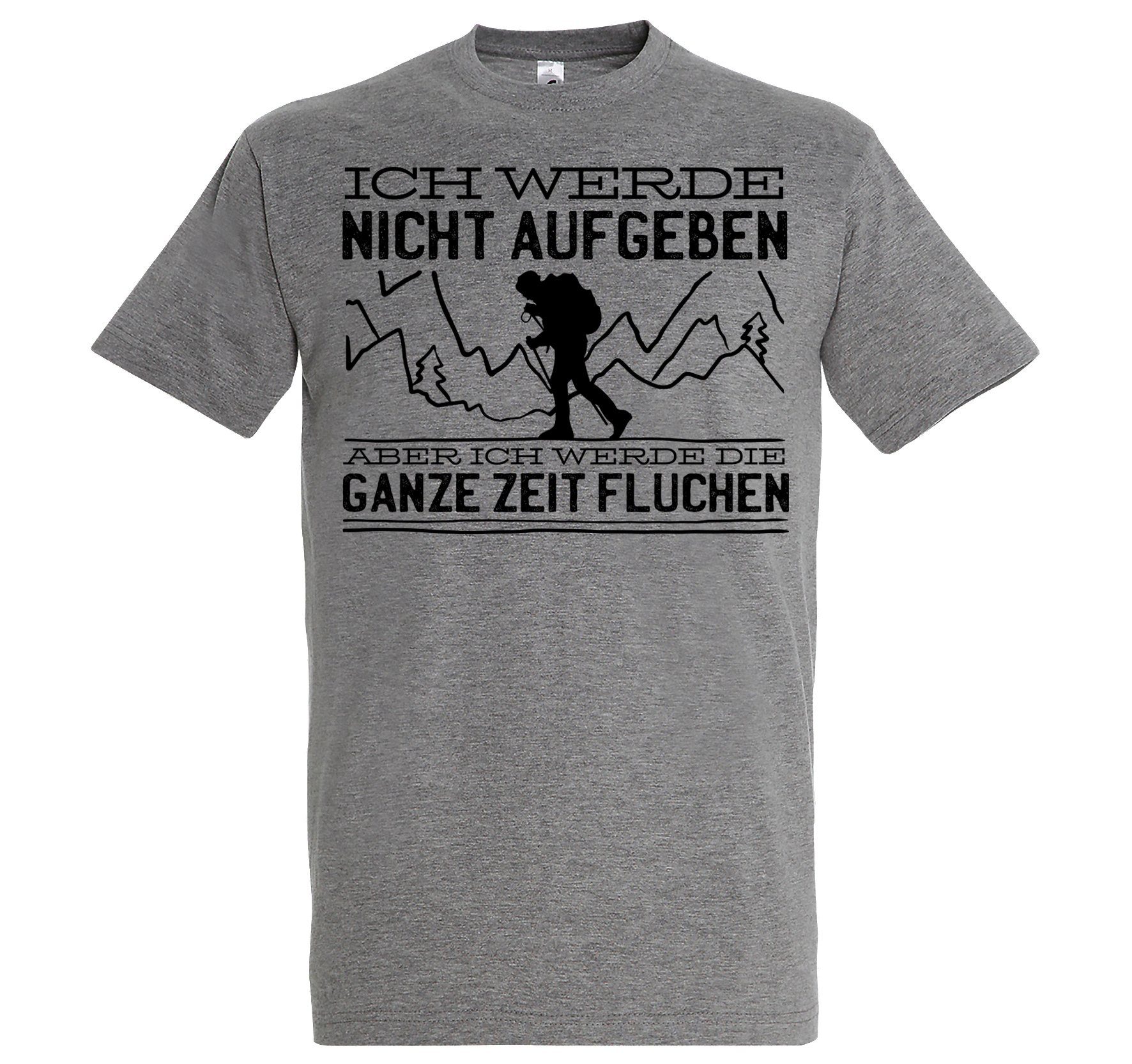 Youth Designz T-Shirt Nicht Aufgeben Wandern günstig online kaufen