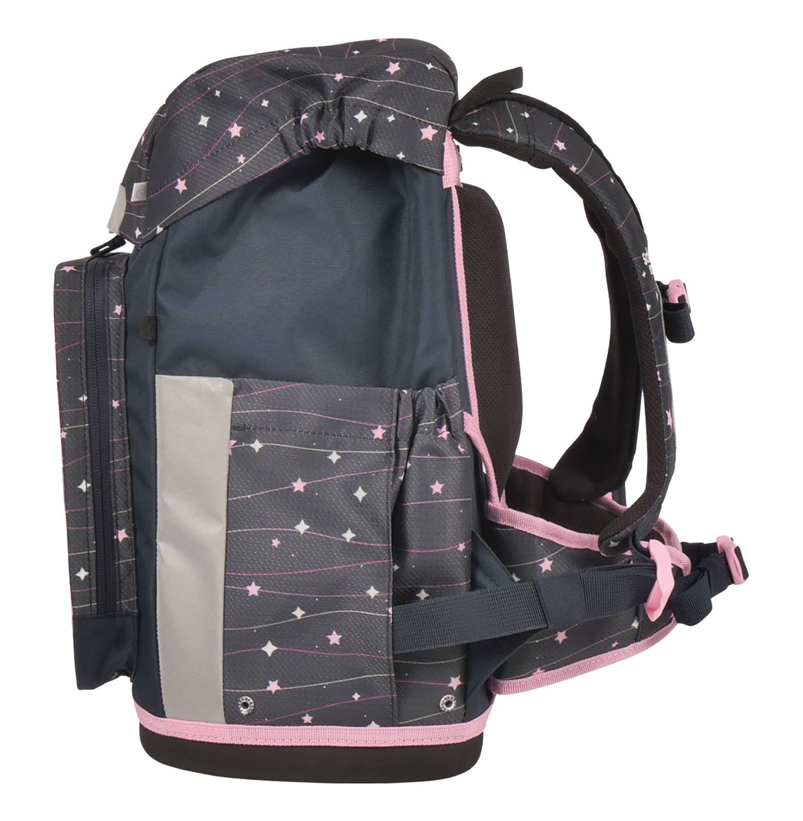 SCHOOL-MOOD® Schulranzen Rebel (Set, 7-tlg)