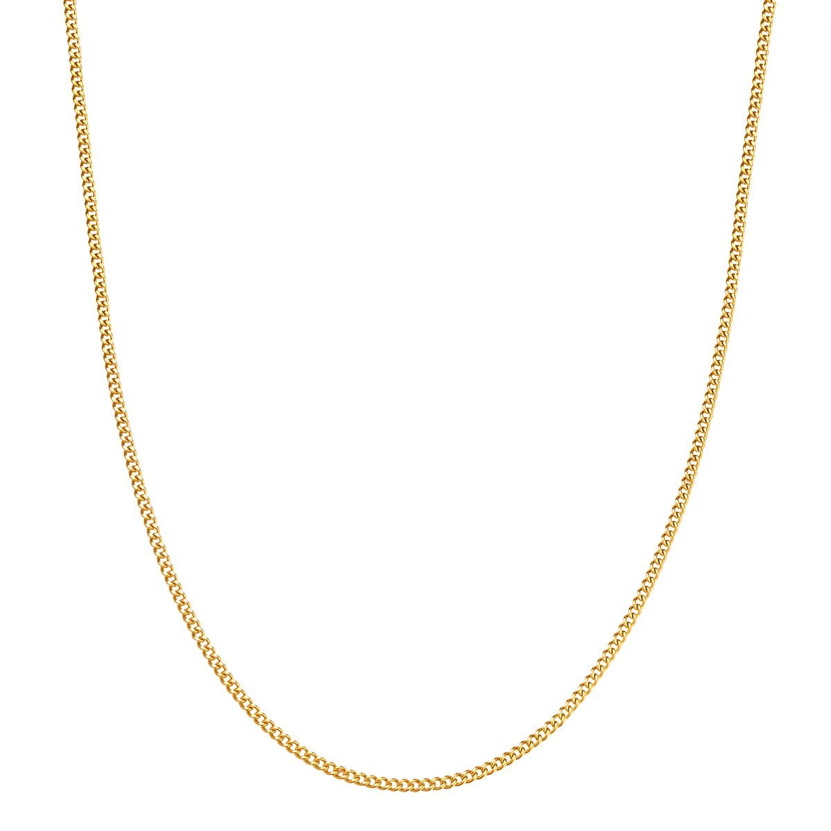 Edelstahlkette gelbgold