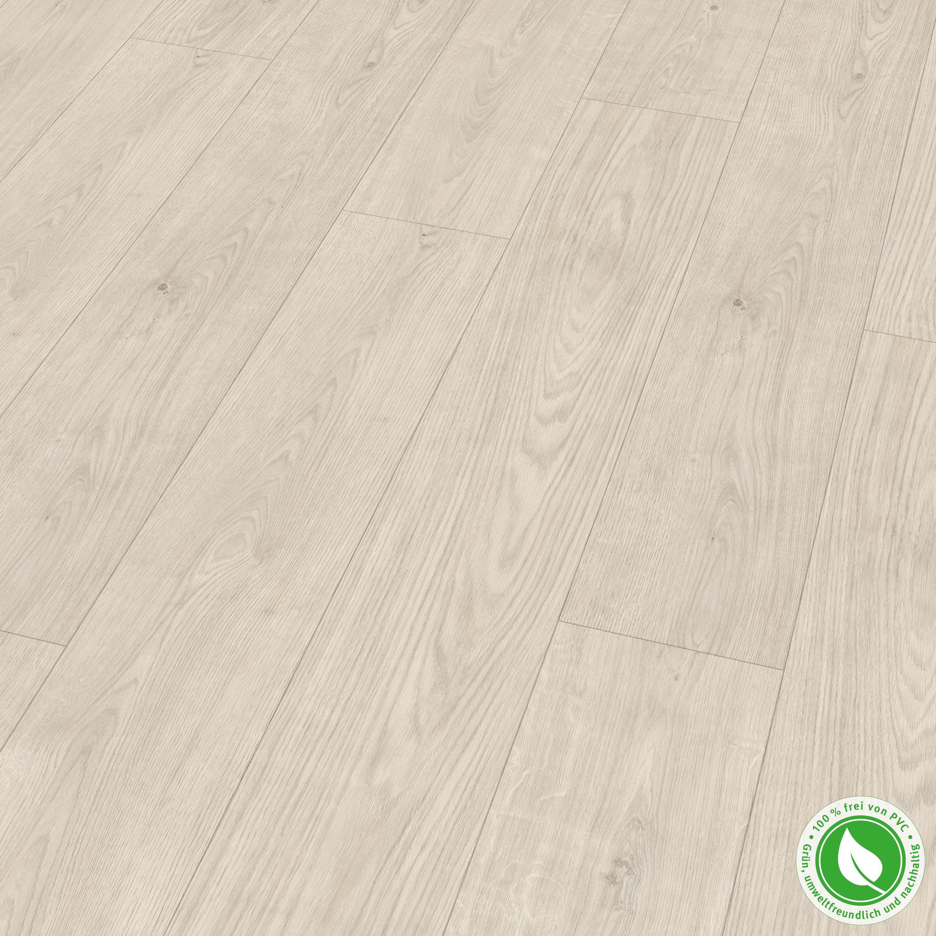 EGGER Designboden GreenTec ED7000 Berdal Eiche weiss, (7,5mm, 1,995qm),Robust & Strapazierfähig