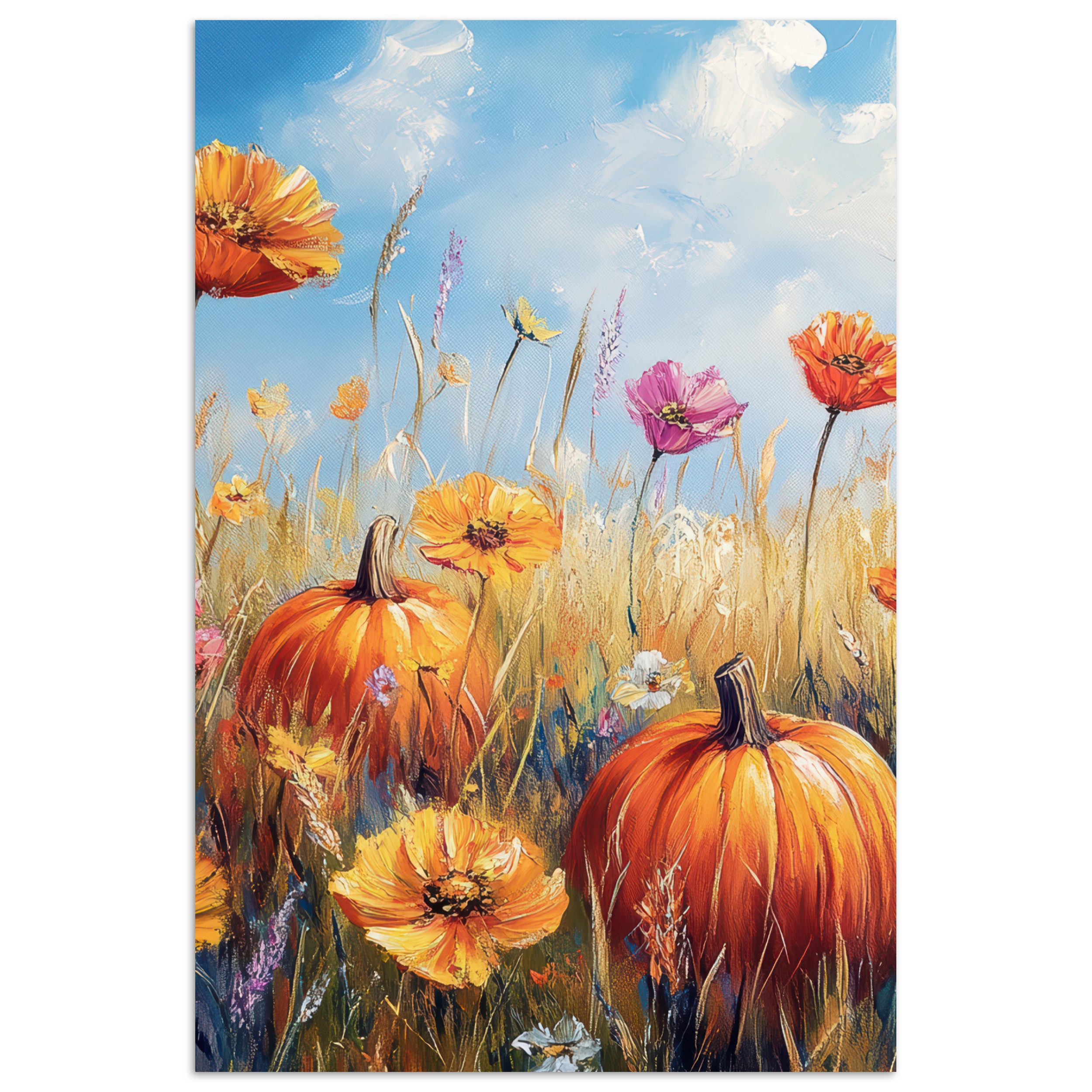 MuchoWow Poster Blumen - Herbst - günstig online kaufen