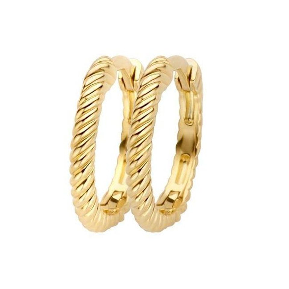 Blush Paar Creolen BLUSH Creolen 14 Karat Gelbgold 7266YGO