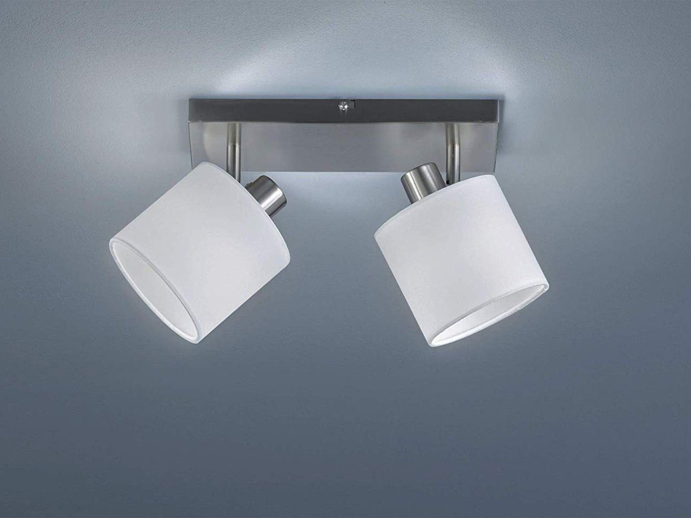 LED Decken Strahler rund weiß Design grau Beleuchtung Küche Flur Spot Leuchte