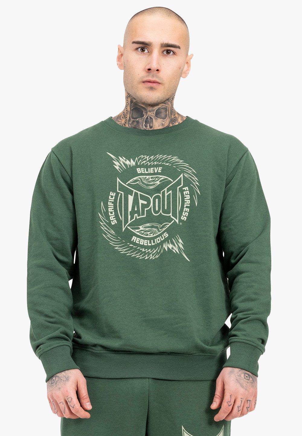 TAPOUT Rundhalspullover SPIRIT SWEAT