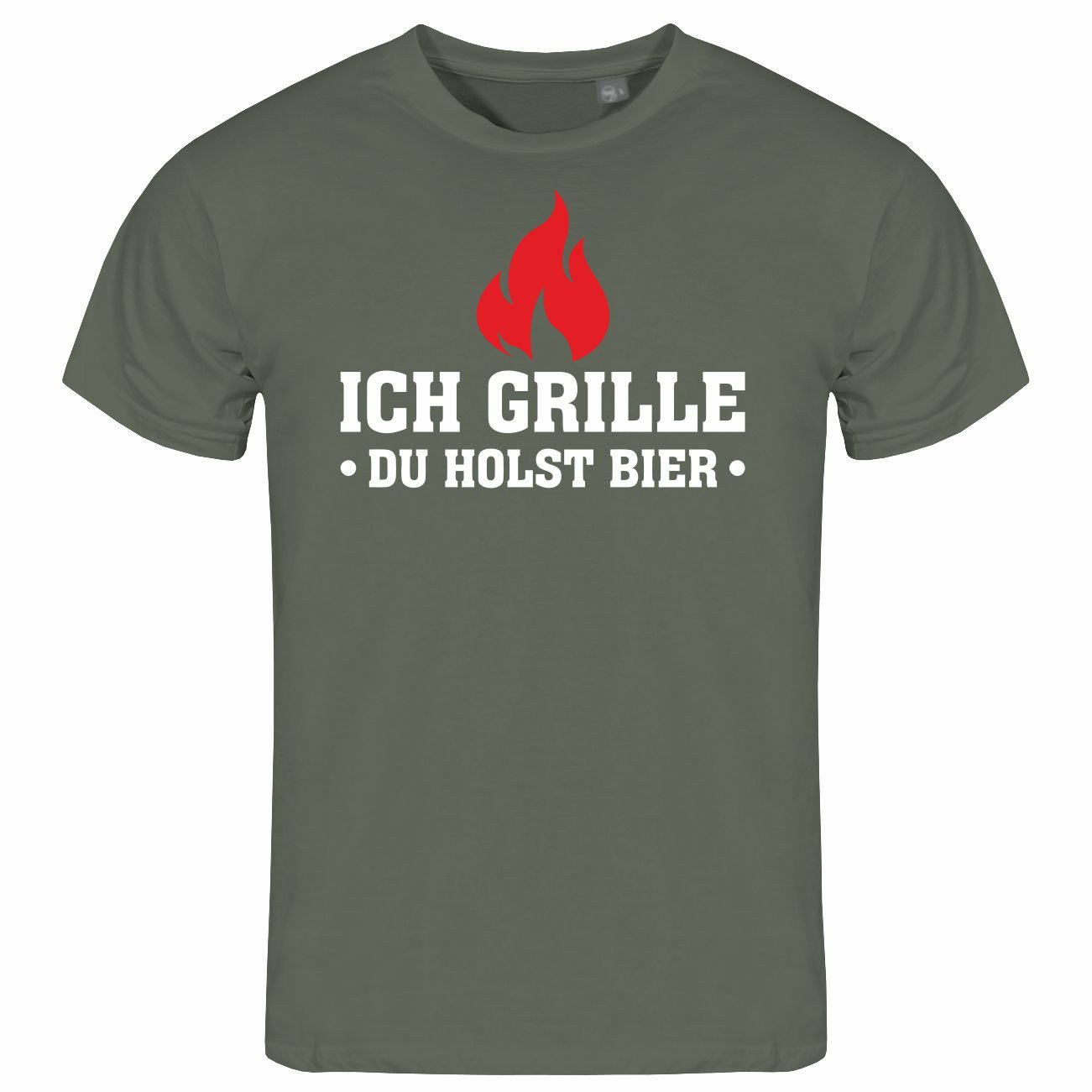 deinshirt Print-Shirt Herren T-Shirt Ich grille günstig online kaufen