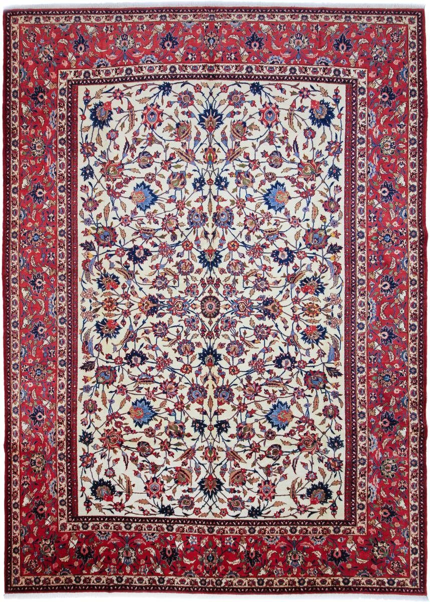 Orientteppich Isfahan 315x443 Handgeknüpfter Orientteppich / Perserteppich, Nain Trading, rechteckig, Höhe: 8 mm