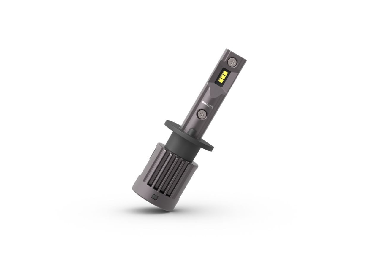Philips KFZ-Ersatzleuchte LED H1 12V 13W Ultinon Pro6000 Boost Gen2 +450% mit Straßenzulassung, H1, Kaltweiß, Boost Performance