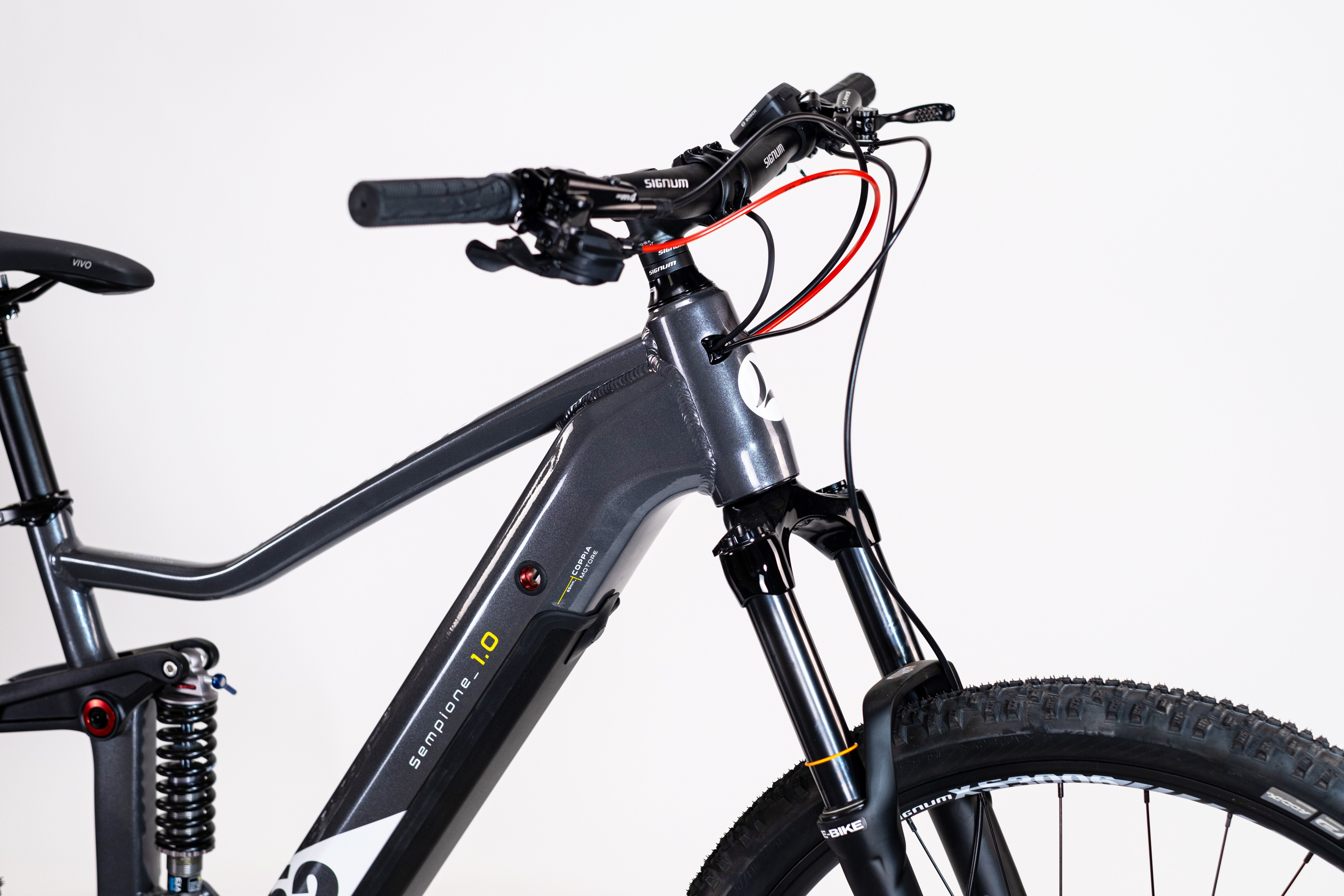 Lombardo E-Bike Mountainbike LOMBARDO SEMPIONE FULLY / BOSCH 500 Wh 29" grau 10 Gänge, 10 Gang Shimano DEORE RDM-6000 Schaltwerk, Kettenschaltung, Mittelmotor, 500 Wh, BOSCH PERFORMANCE LINE 36 V/250 W, Mittelmotor