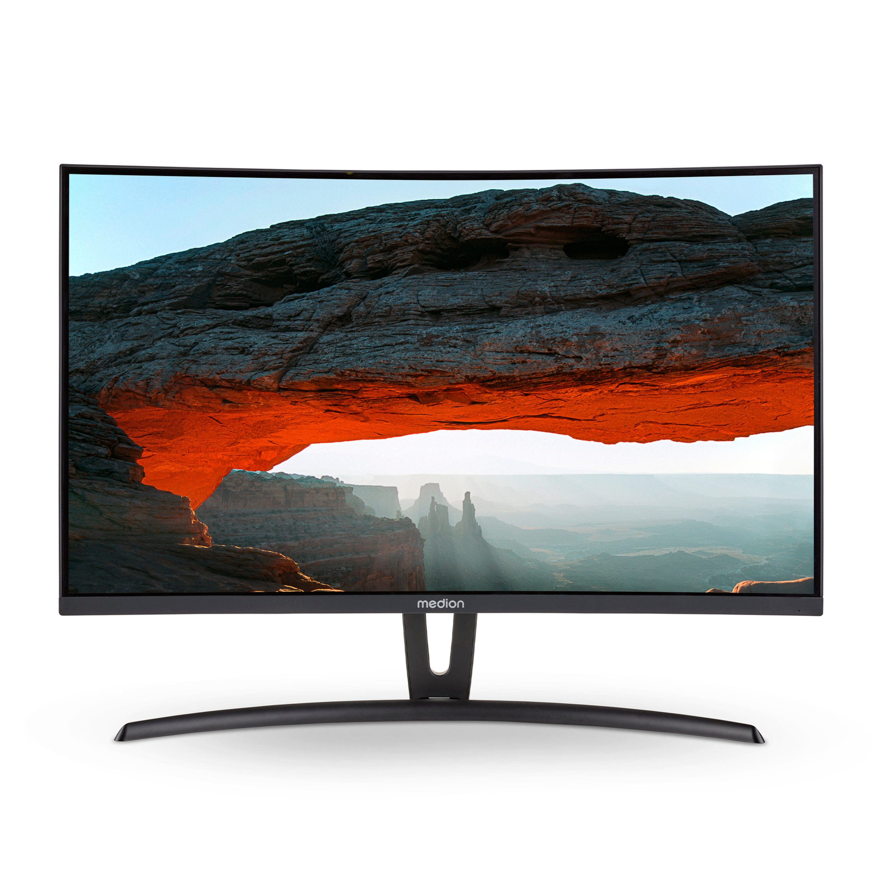 Medion® Curved Monitor MEDION® AKOYA® P52720 (MD22020) Gaming-Monitor (68.6 cm/27 ", 1920x1080 px, 1080p Full HD, 21 ms Reaktionszeit, Full-HD Display, P52720)