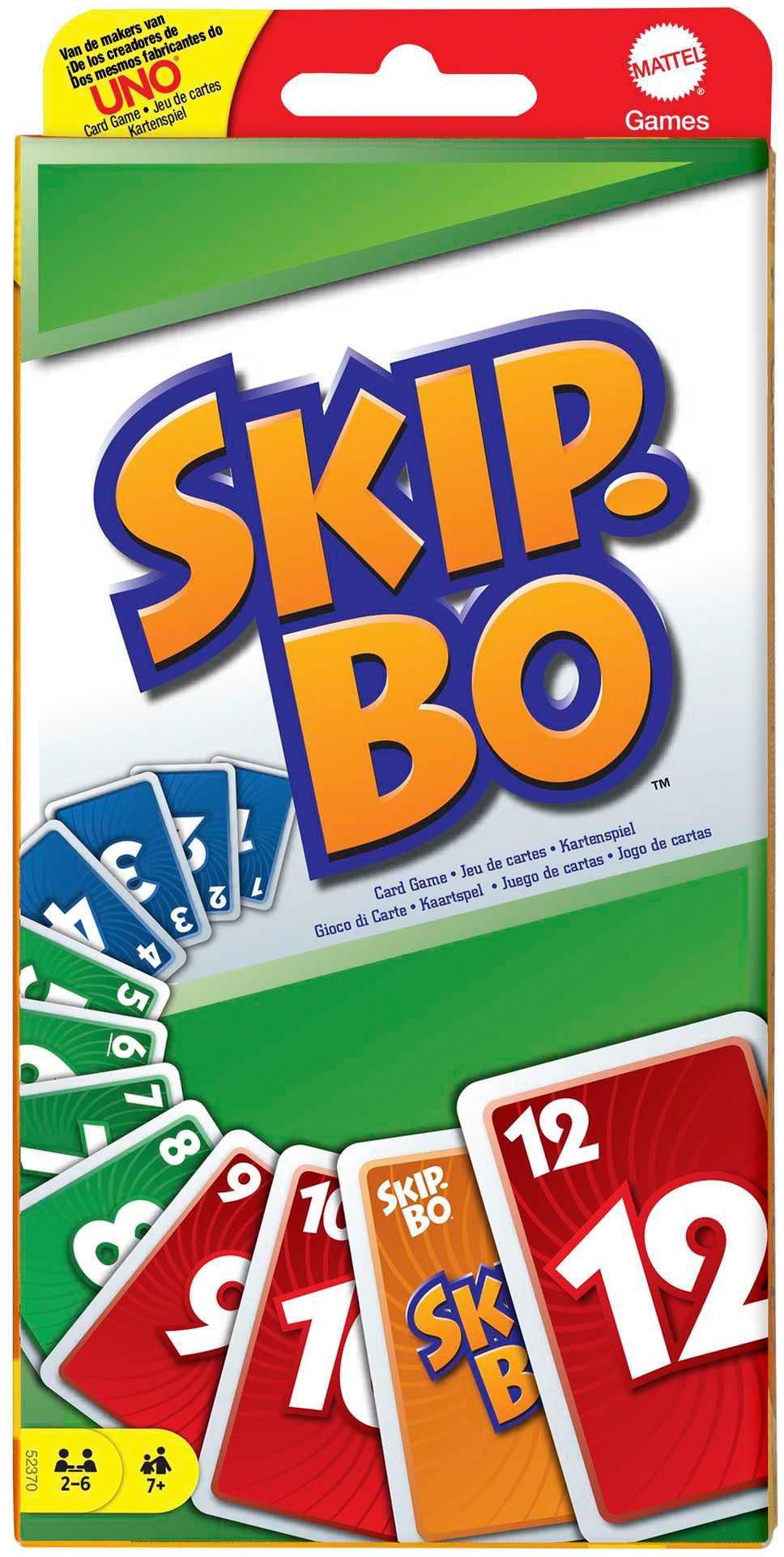 Mattel games Kartenspiel Spiel, Skip-Bo