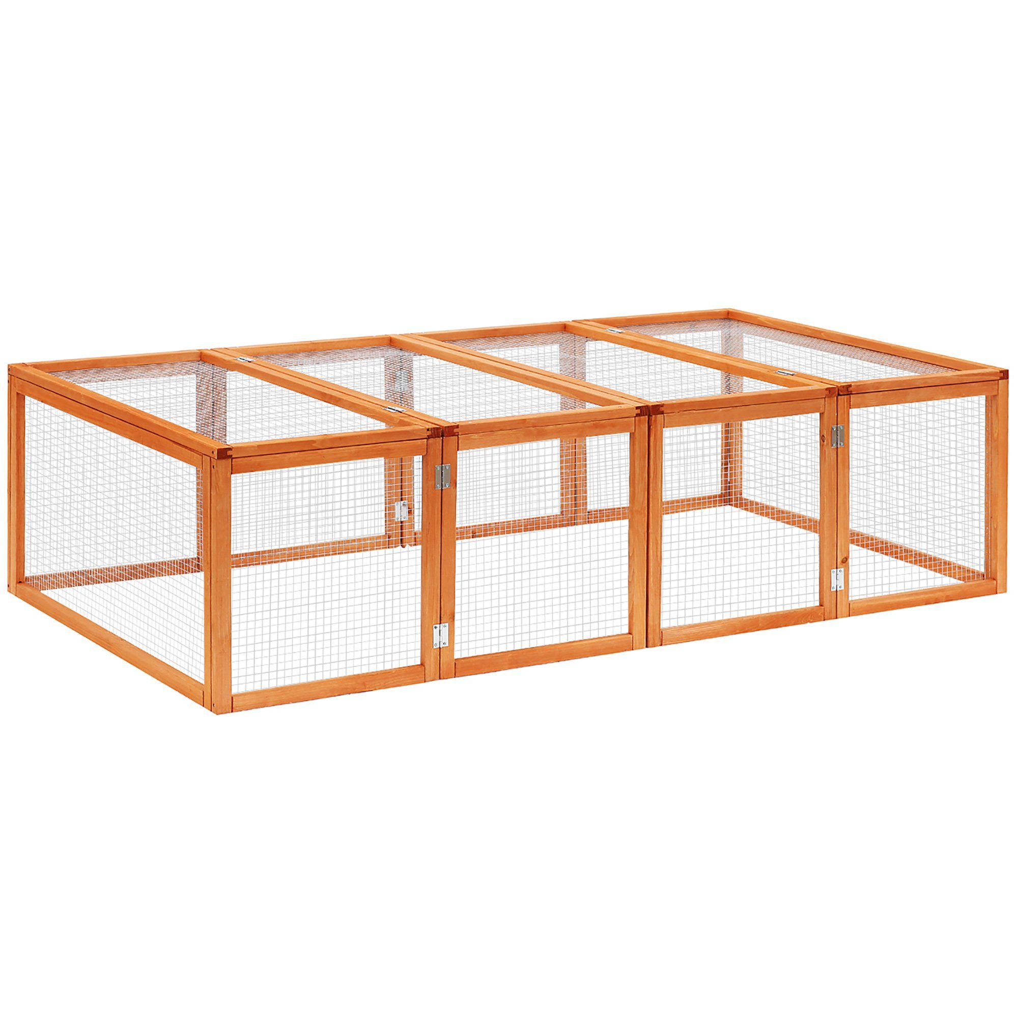 Kleintierstall Freigehege, Kleintierkäfig mit Tür, Meerschweinchenstall