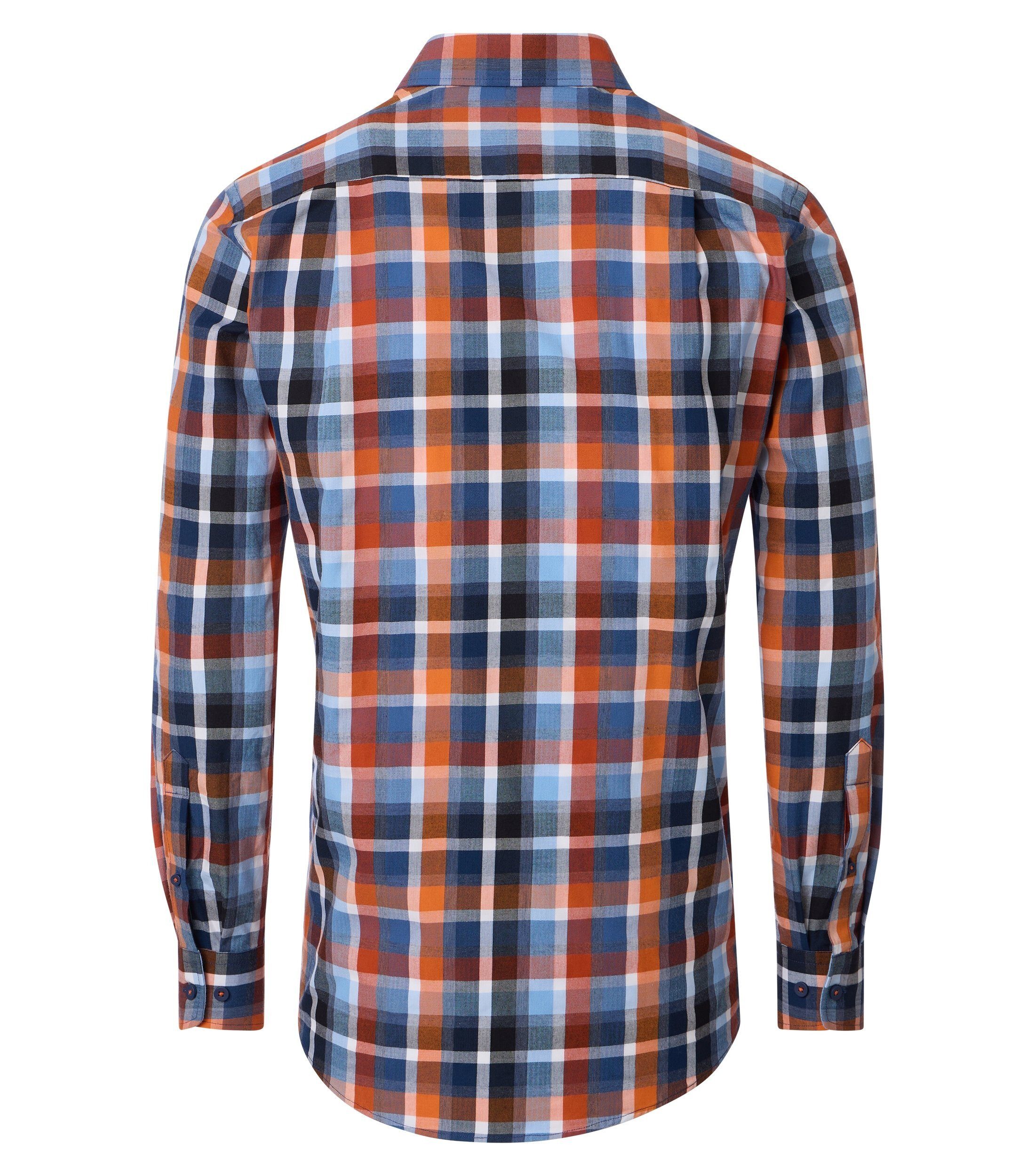 Redmond Langarmhemd kariert Comfort Fit günstig online kaufen