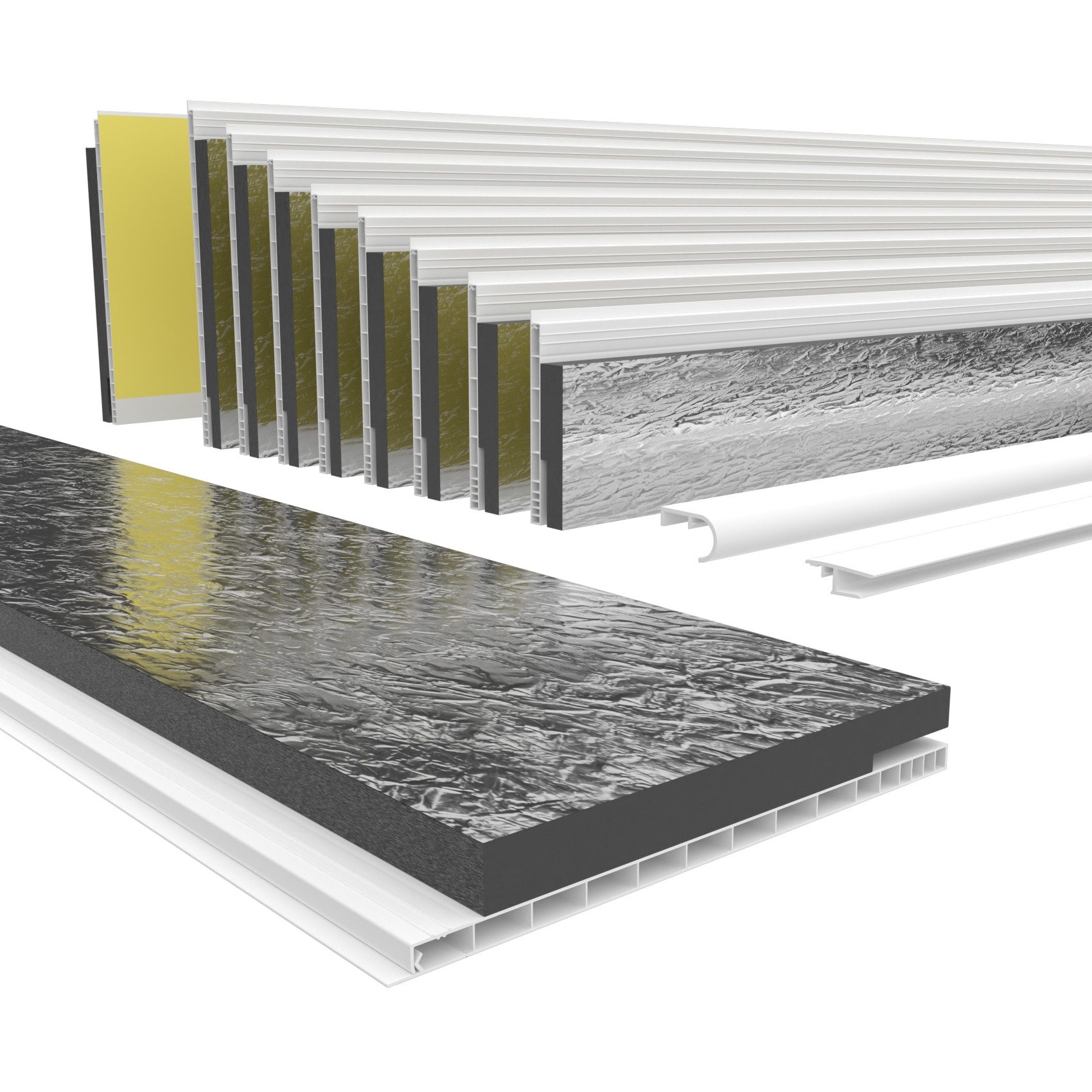 Hexim Rollladenkastendämmung, (Rollladenkastendämmung PVC Revisionsklappe m günstig online kaufen