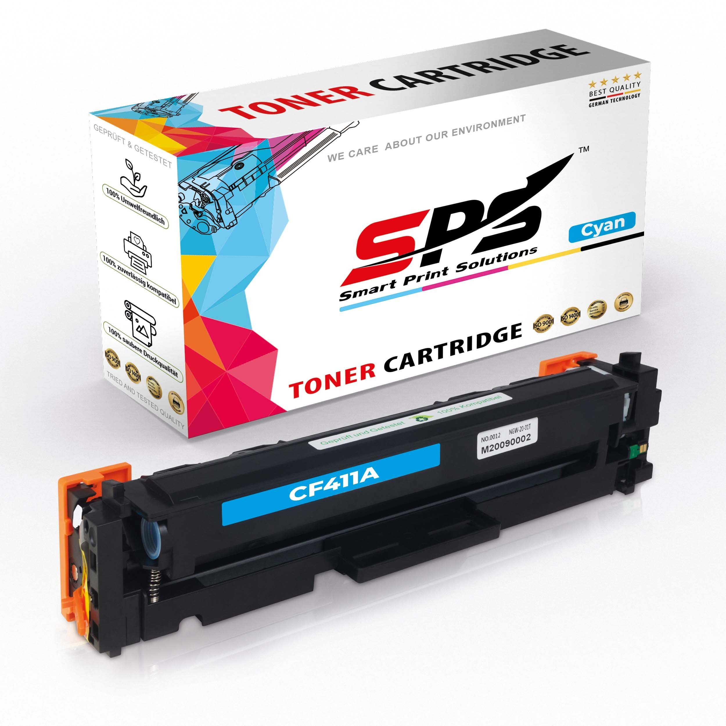 SPS Tonerkartusche Kompatibel für HP Color Laserjet Pro MFP M377DW, (1er Pack, 1-St., 1 x Toner (Für HP CF411A Cyan)