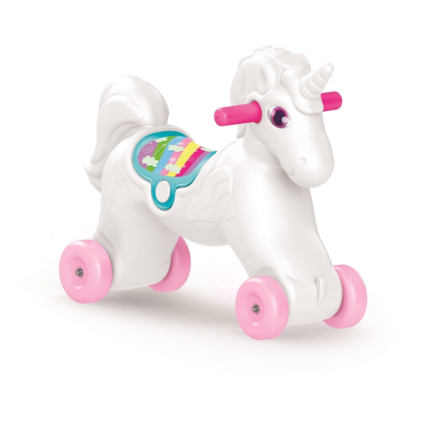 Schaukelpferd 2509 2in1 - Schaukelpferd Einhorn