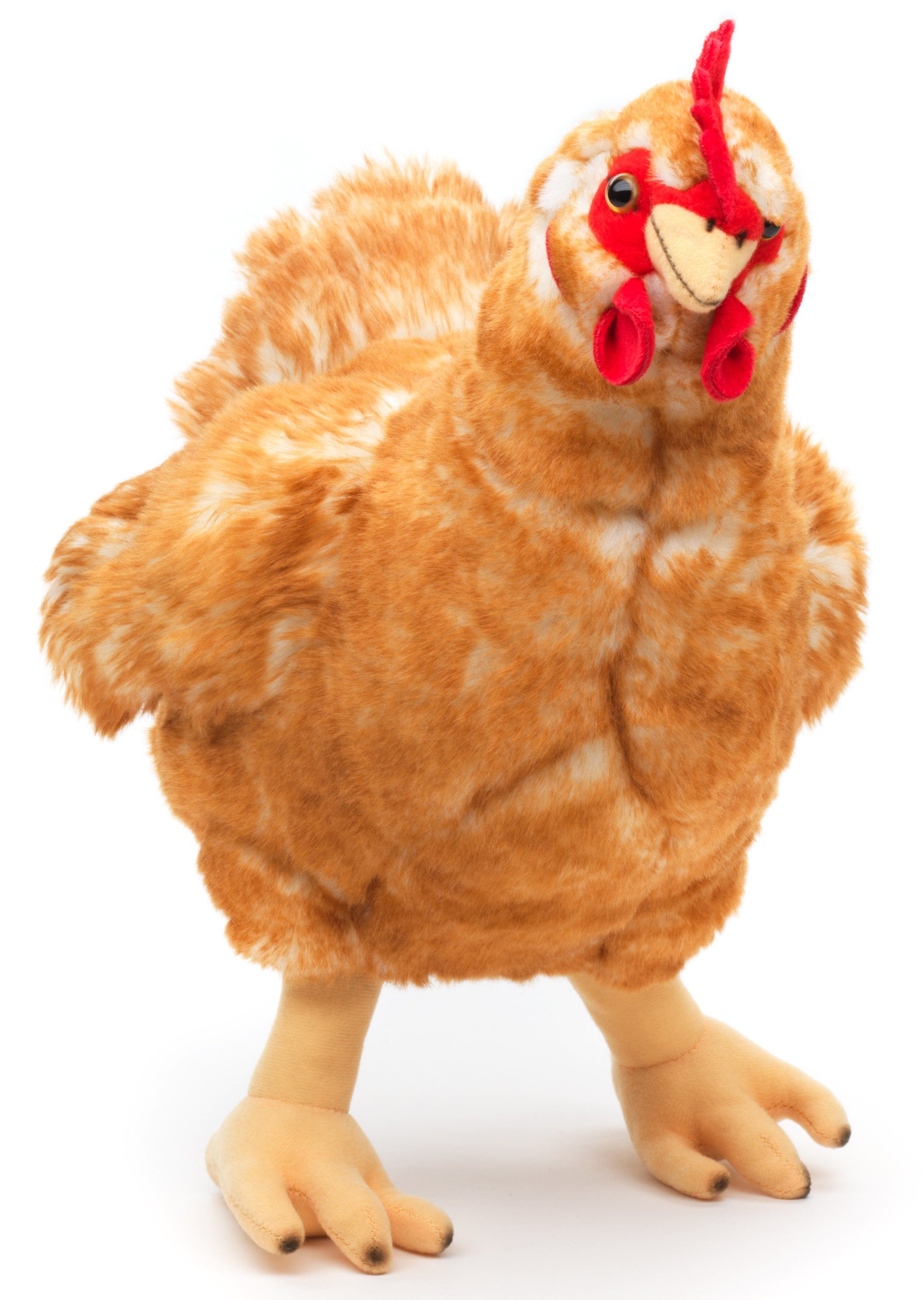 Uni-Toys Kuscheltier Henne mit Ei - versch. Farben - 37 cm (Höhe) - Plüsch- günstig online kaufen