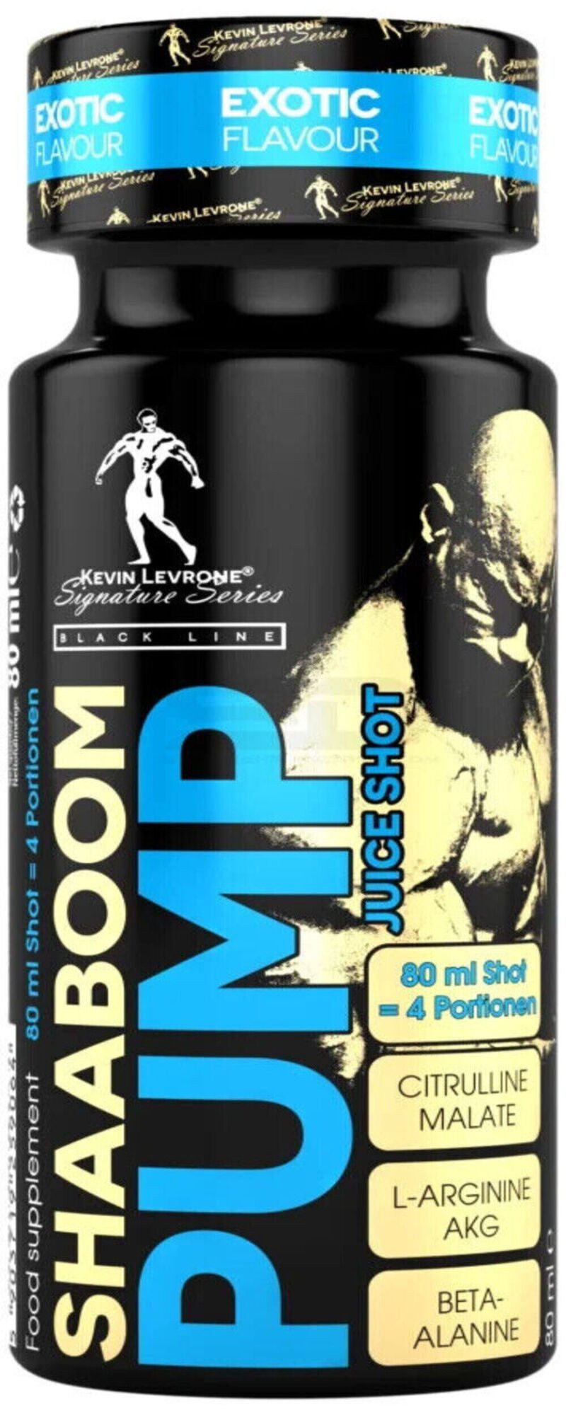 Kevin Levrone KEVIN LEVRONE Shaaboom Hardcore Pump Shots Pre Workout Shot 24 x 80ml Flüssig