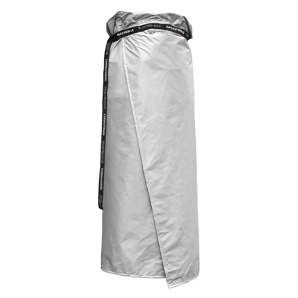 GARRYFIZH Regenponcho Halbkörper-Regenschutzrock,wasserdichte Regenbekleidung,atmungsaktiver grau, tragbar, wasserdicht