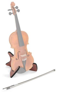 Classic Cantabile Musikinstrumentenständer Ständer aus Holz - Geeignet für Ukulele, Violine & Handtrommel, (HUS-20, 1-tlg., Kinderleichter Aufbau), auch als Tablet- & Buchständer verwendbar