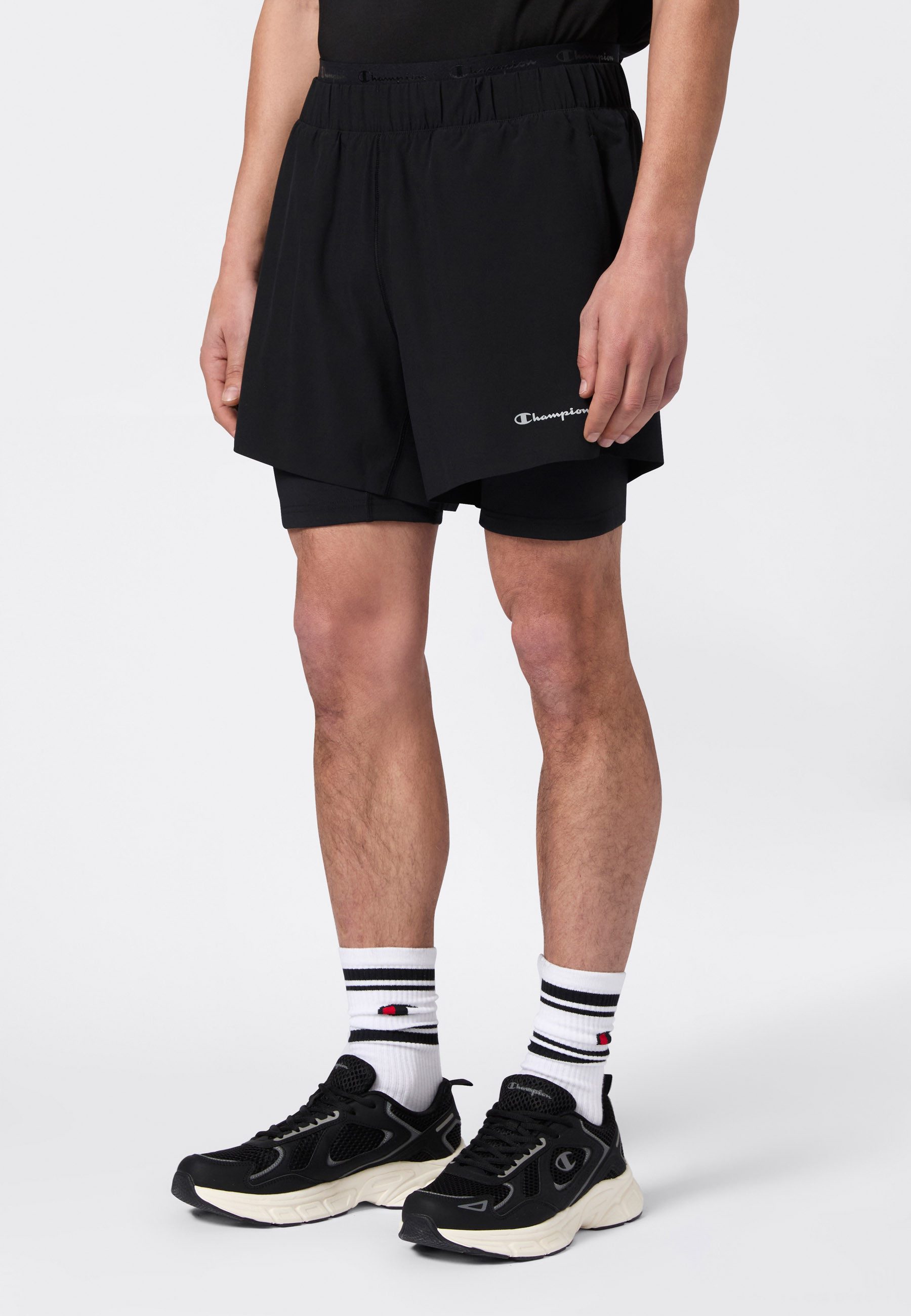 Champion Trainingsshorts für Sportmode und aktive Freizeit, aus Polyester und Elasthan