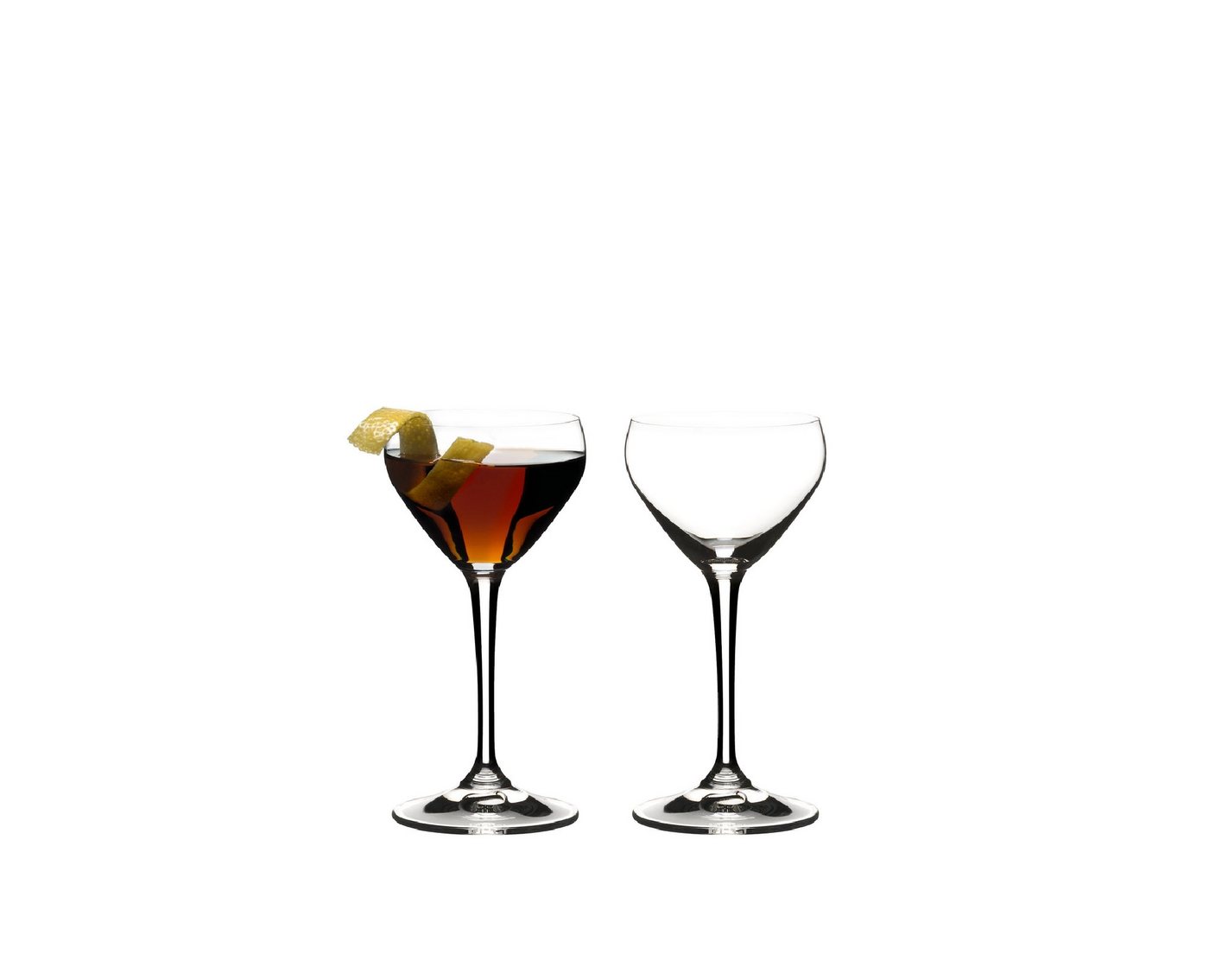 RIEDEL THE WINE GLASS COMPANY Longdrinkglas Riedel Drink Specific Glassware Cocktailglas 140 ml 2er Set, Kristallglas