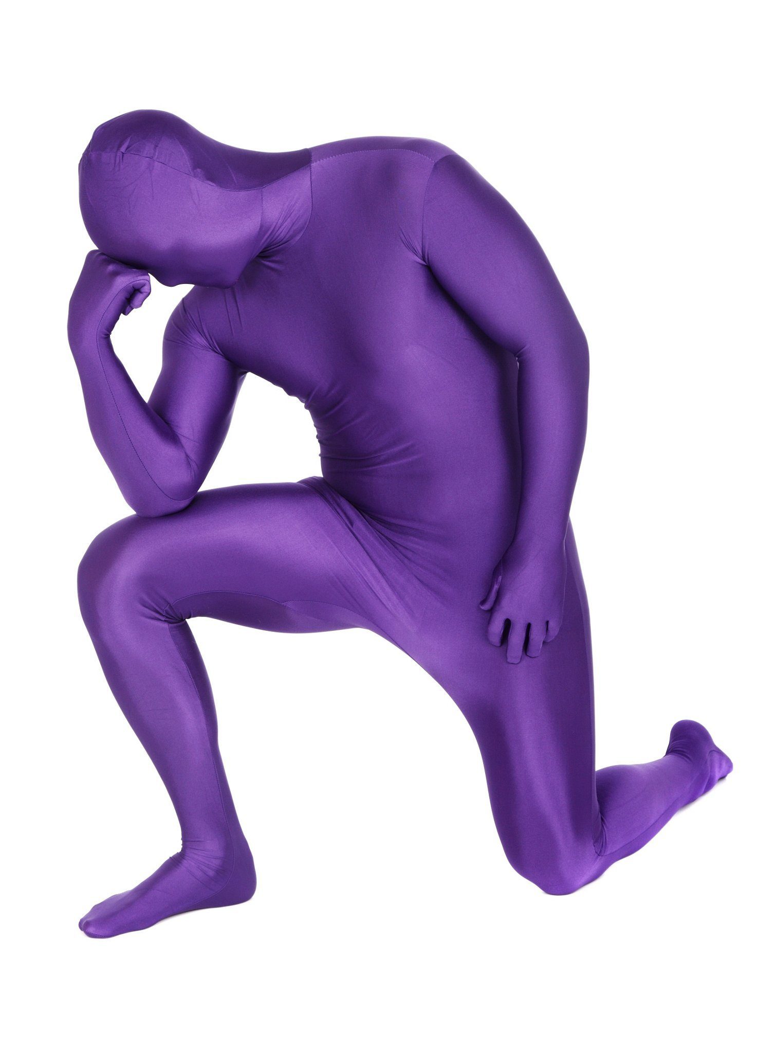 Morphsuits Kostüm Violettes Ganzkörperkostüm