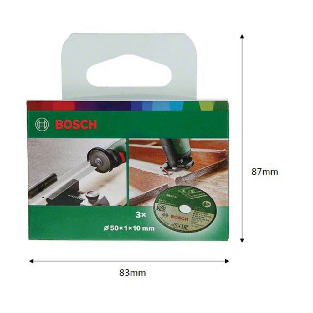 50 mm Inox Trennscheibe for gerade BOSCH Trennscheibe Expert