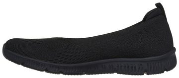 Skechers BE-COOL- Ballerina Slipper, Schlupfschuh, Slip-On Sneaker mit gepolstertem Fersenschaft