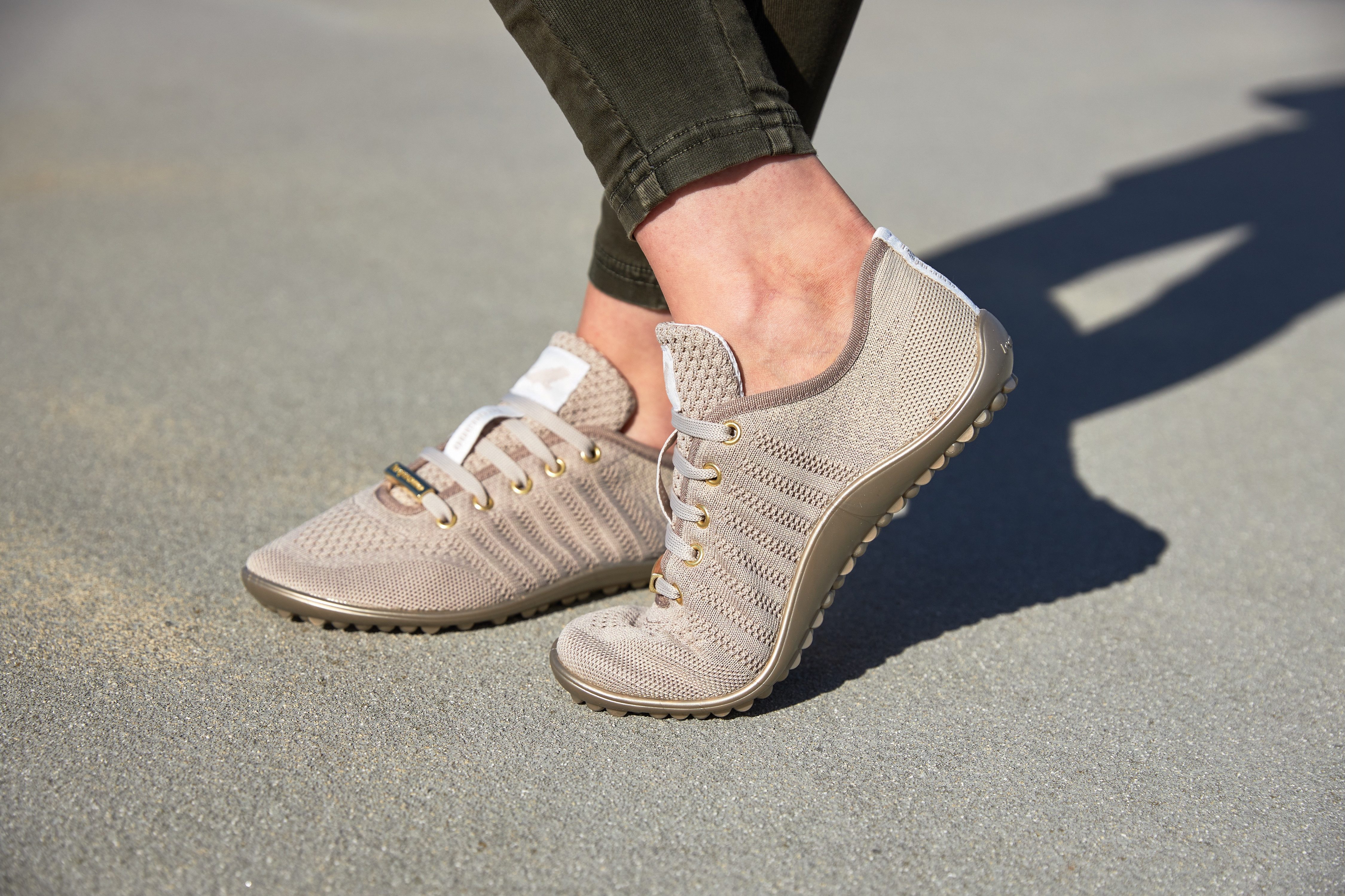 Leguano GO Barfußschuh mit praktischer Schnürung, Freizeitschuh, Halbschuh, Schnürschuh