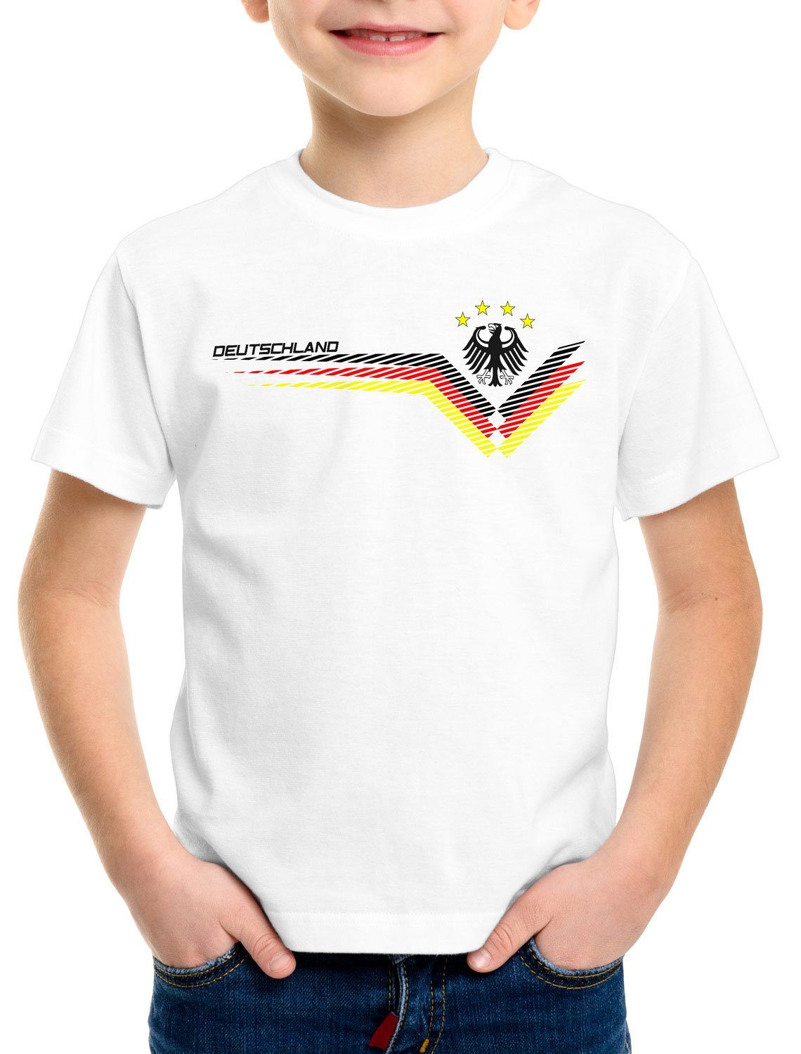 style3 T-Shirt Deutschland WM 2026 Fußball Weltmeisterschaft trikot fahne fanartikel