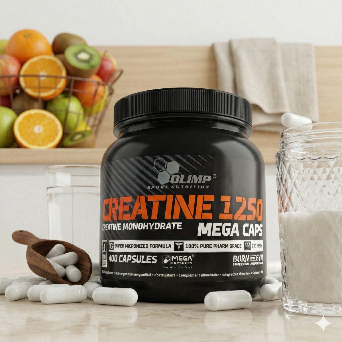 Olimp Olimp Creatine Mega Caps Kapsel, 400 er