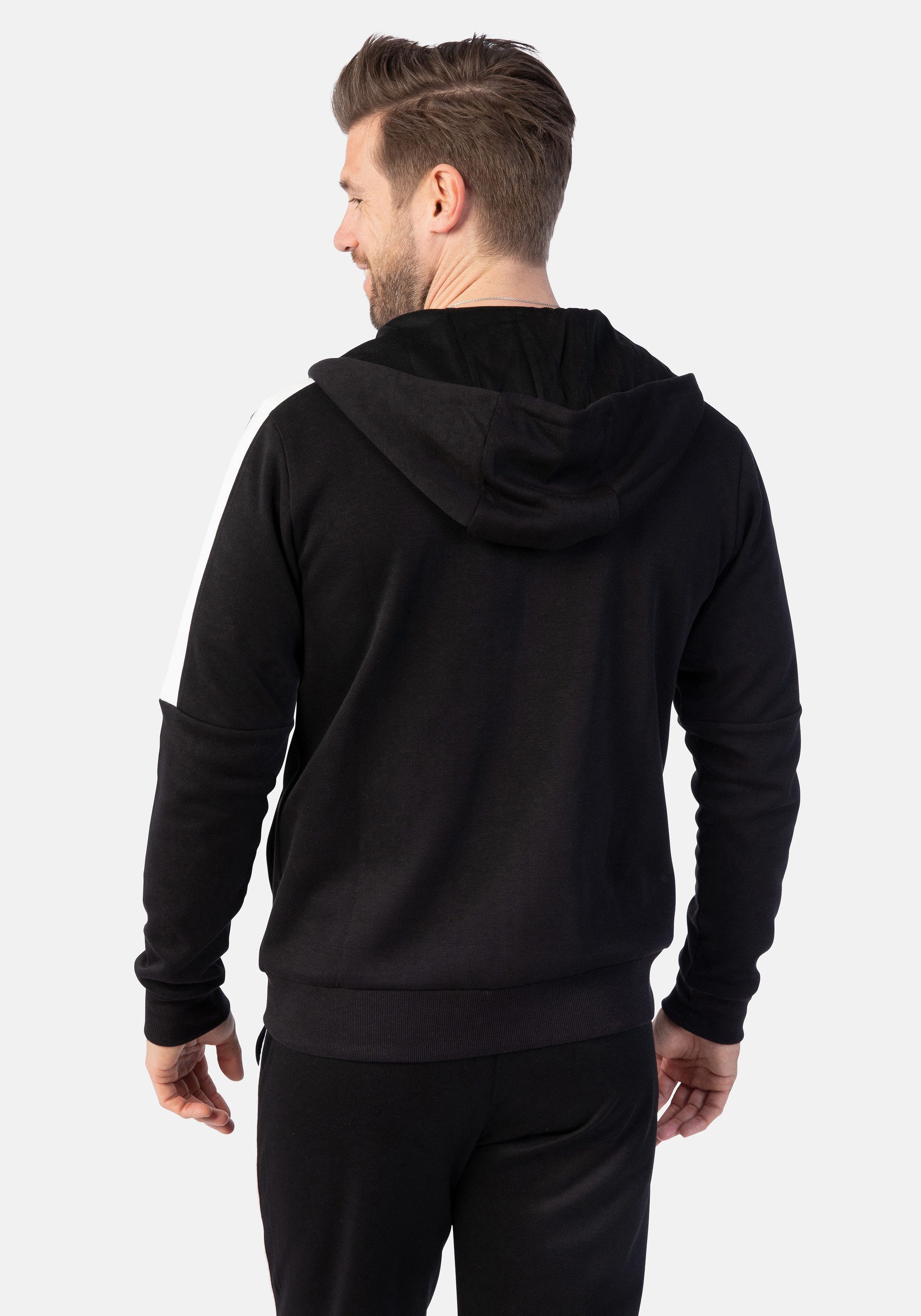 Stooker Men Sweatjacke STEWART Sweatjacke French Terry mit Kapuze Regular Fit Casual Sweat für Herren