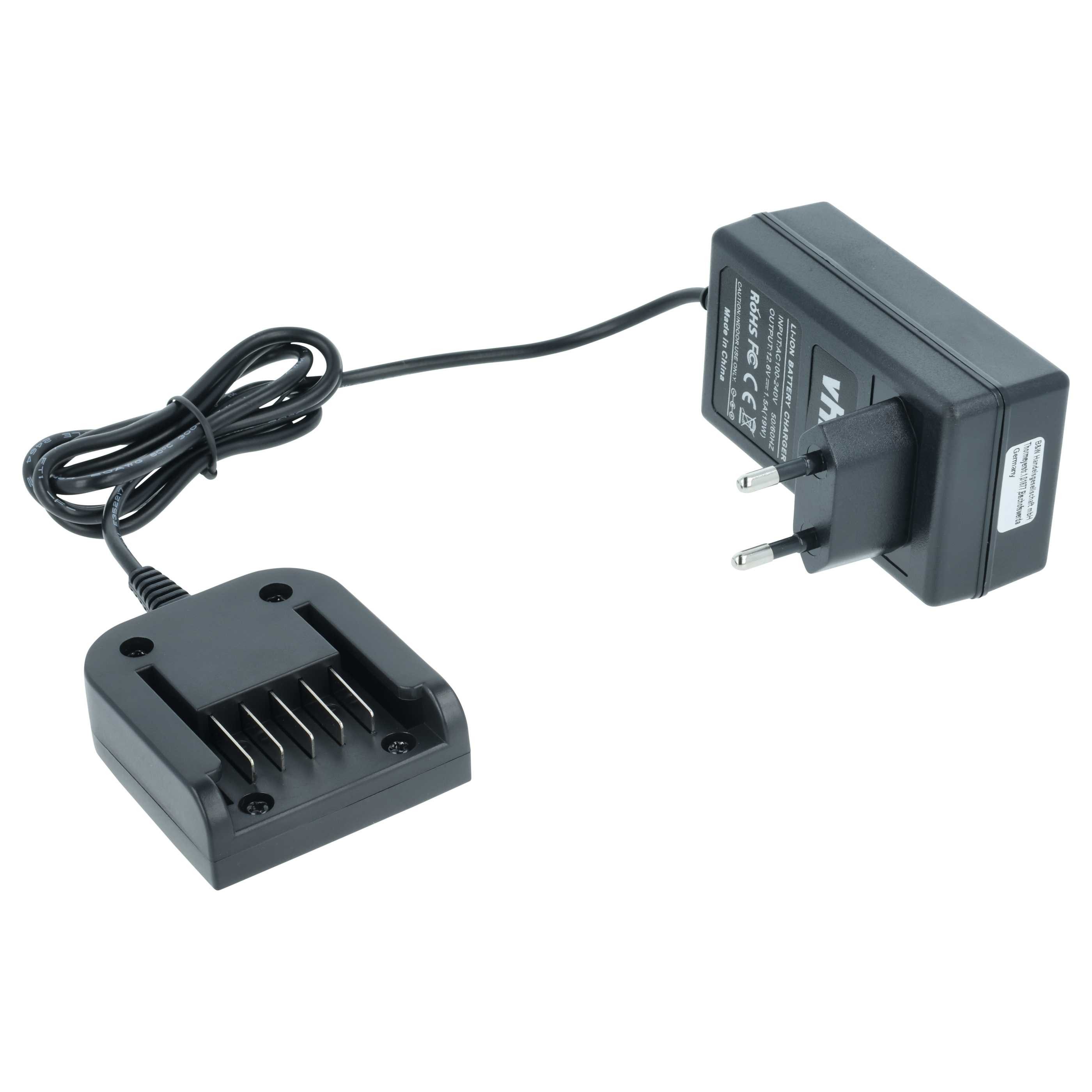 vhbw passend für Makita DMR108, DS032DSAE, DF332DY1J, DF332DWYX2, DS032, Werkzeug-Akku-Ladetechnik