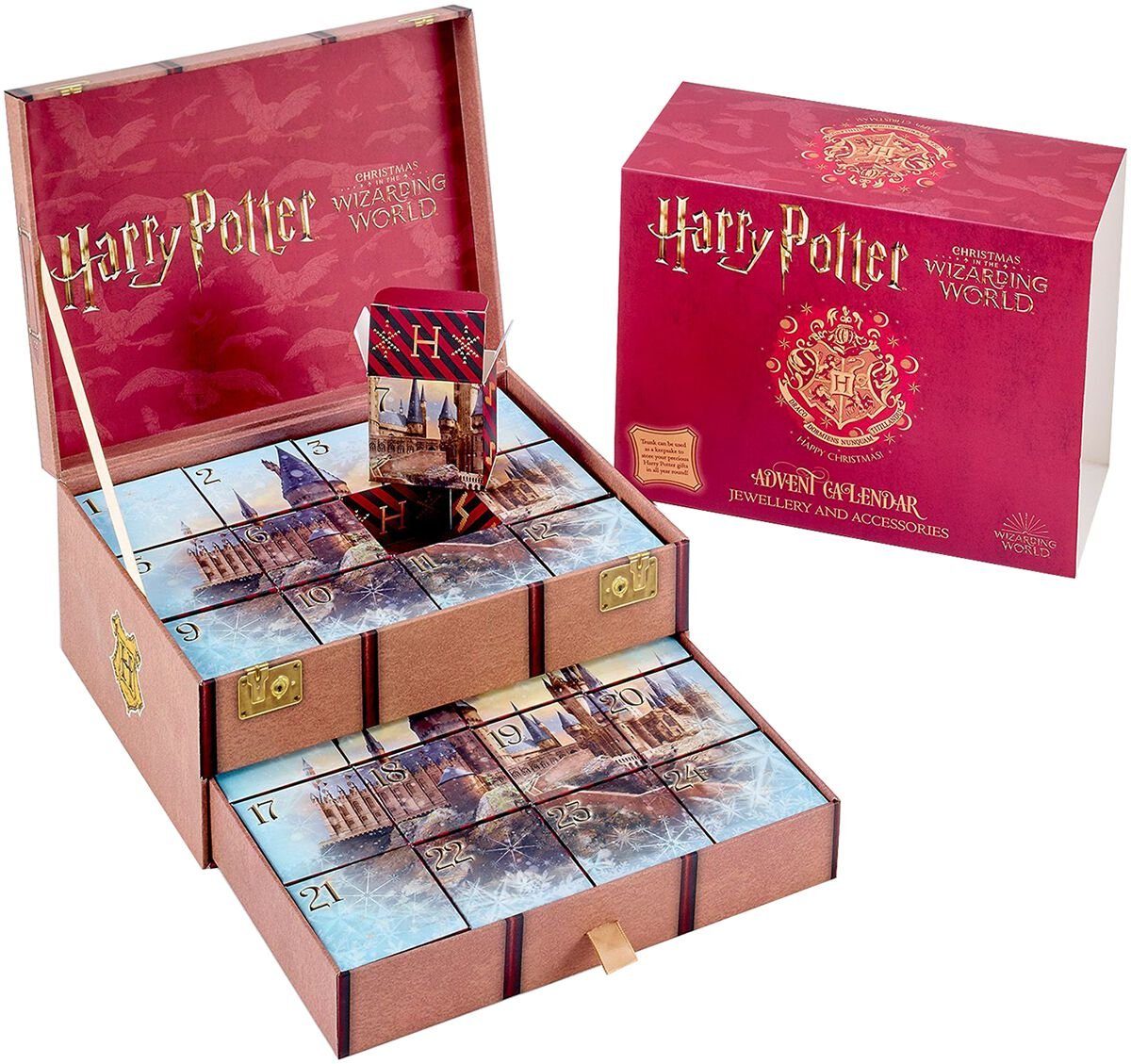 Harry Potter Ketten und Armband Set The Carat Shop - Harry Potter Kalender  2021 - Schmuck und Accessoires (24-tlg)