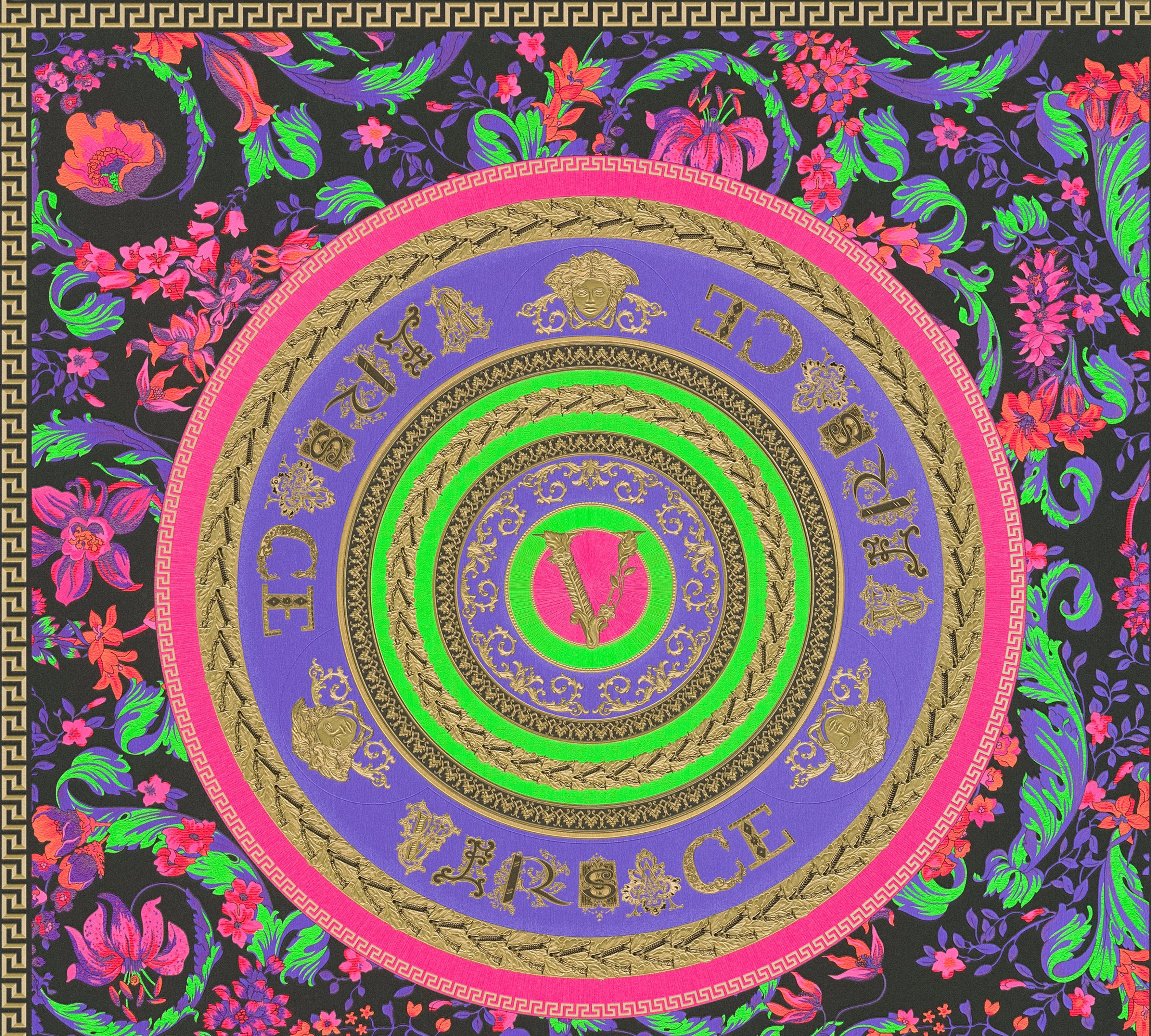 Versace Vliestapete Wallpaper Versace 5 Floral günstig online kaufen
