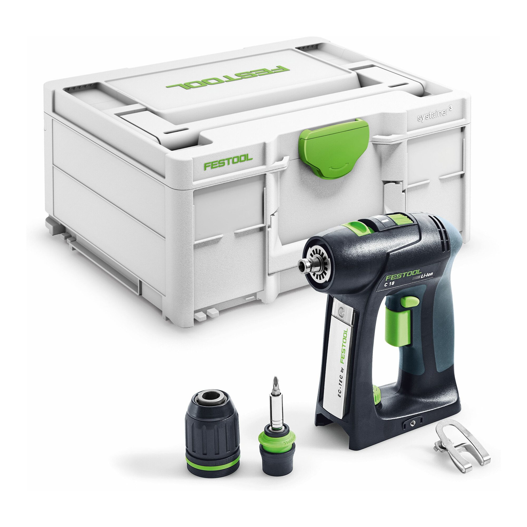 FESTOOL Bohrschrauber Festool Akku-Bohrschrauber C 18-Basic