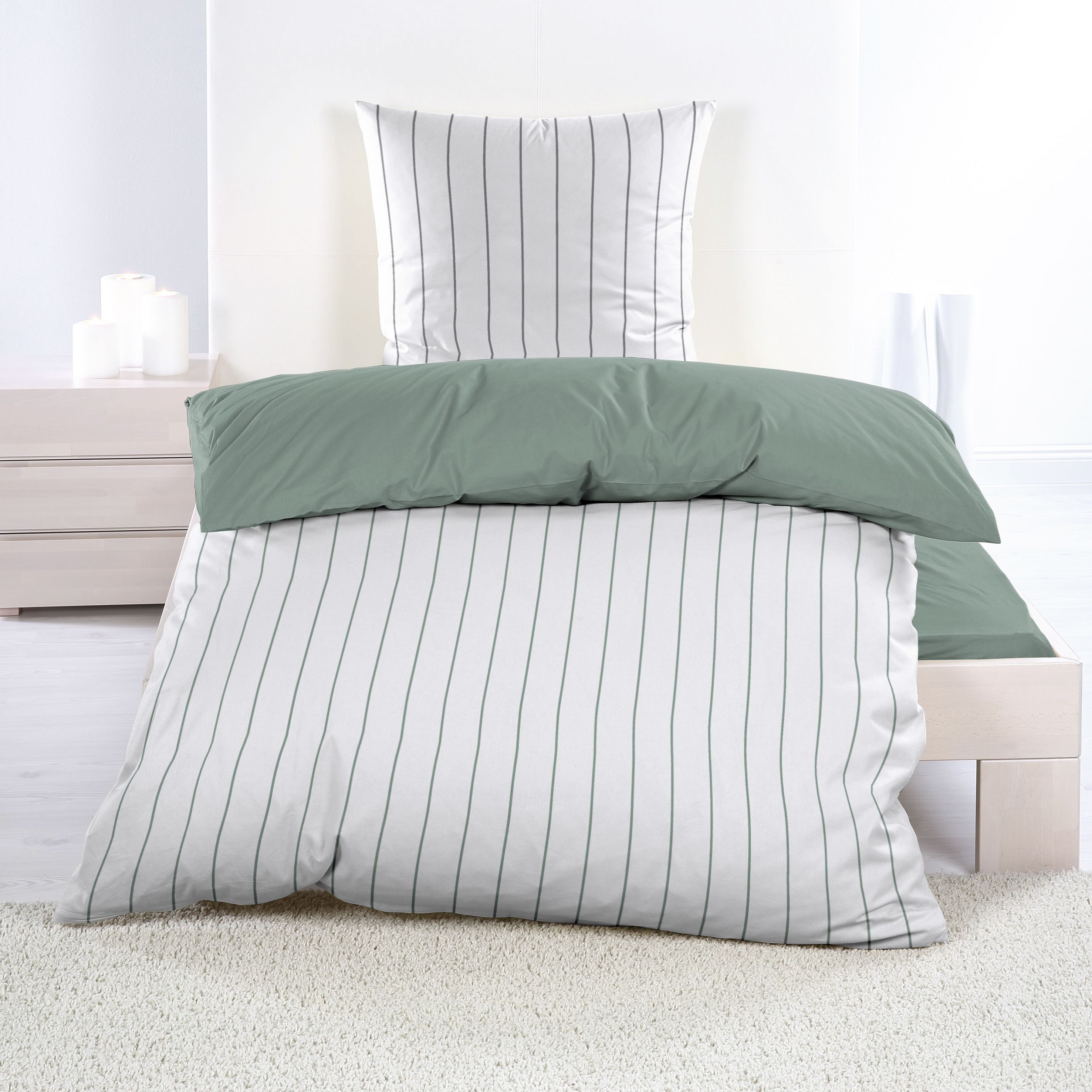 Casa Colori Bettwäsche Renforce Ganzjahres Wende günstig online kaufen
