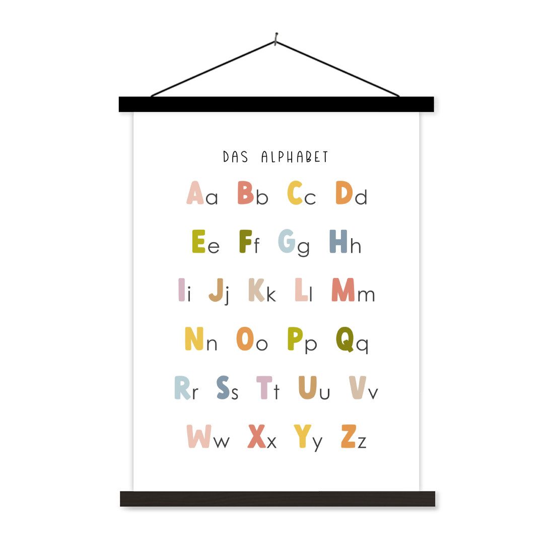 MuchoWow Poster Pädagogisch - Alphabet lernen günstig online kaufen