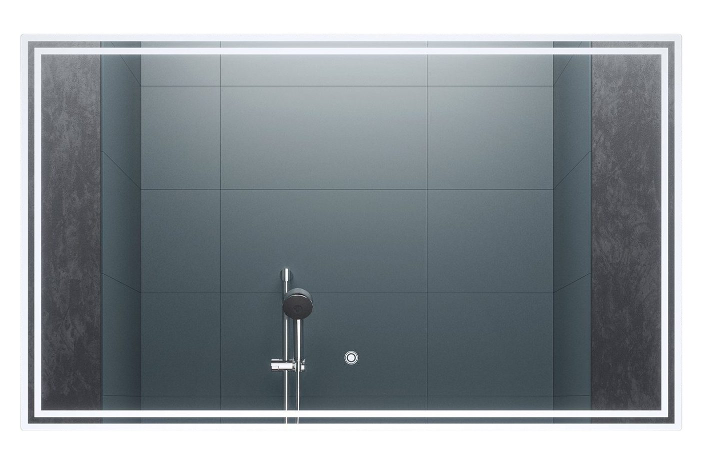 Bringer Badspiegel BRS107, Badezimmerspiegel mit Anti-Beschlag günstig online kaufen