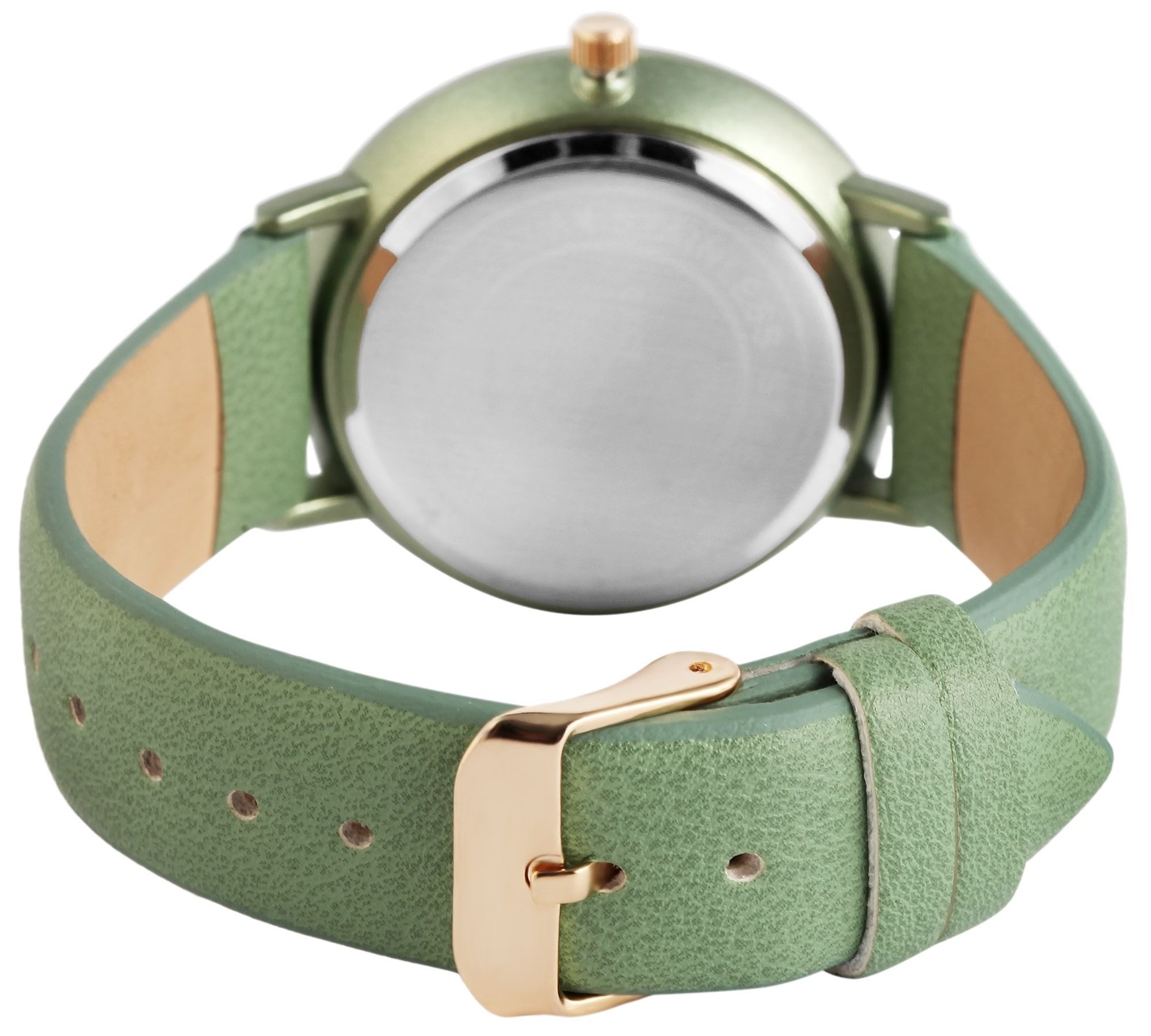 Excellanc Quarzuhr 1900260 Excellanc Damenarmbanduhr, Lederimitationsarmban günstig online kaufen