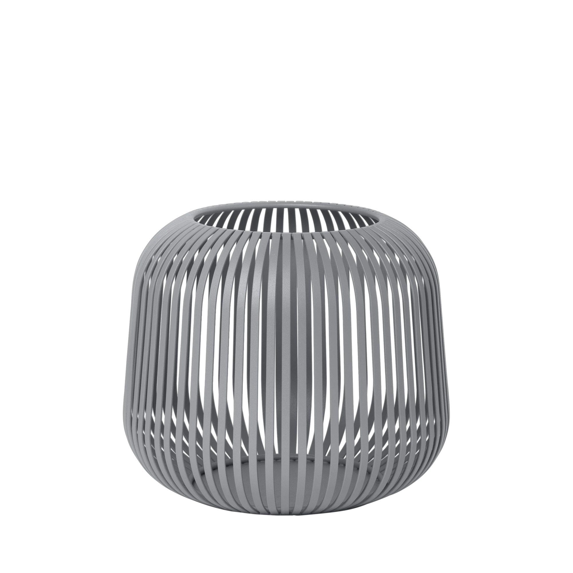 blomus Windlicht -LITO- Laterne, Windlicht, Kerzenhalter: Modernes Design (SIZE S), pulverbeschichtete Stahlstreben