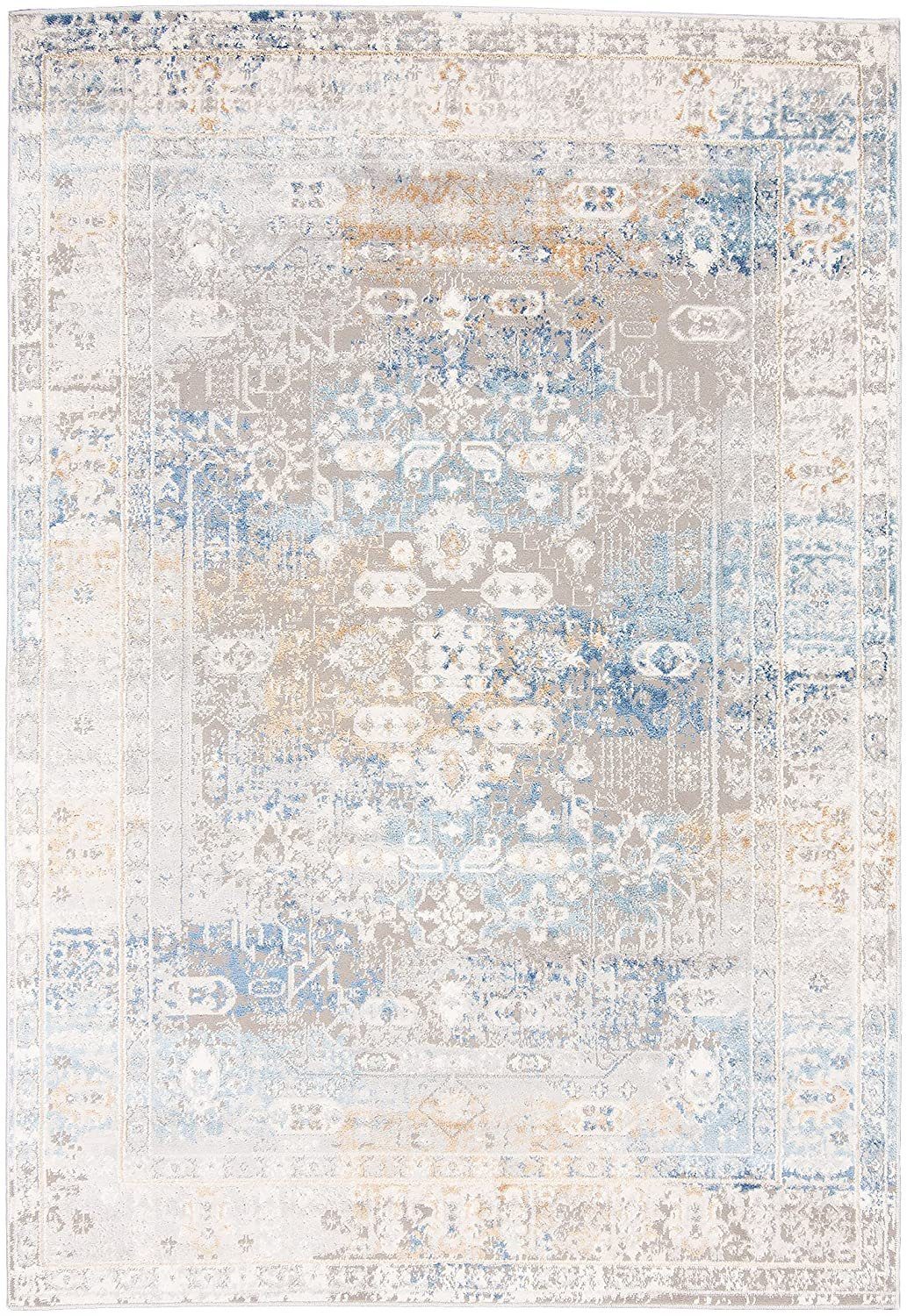 Mazovia Orientteppich DY-IDAHO-ORIENTAL, 80x150, Geometrisch, Vintage, Kurzflor, Gemustert, Orientalisch