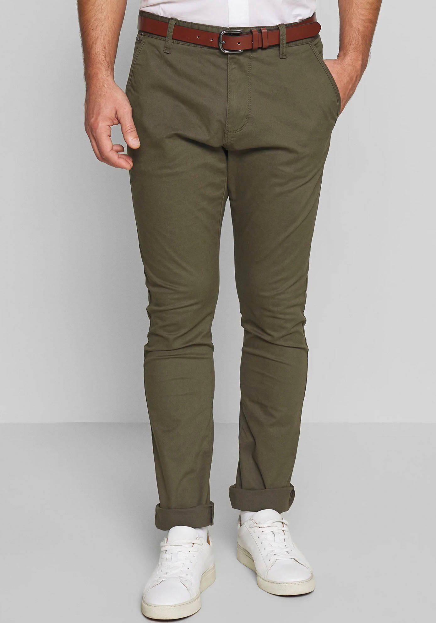 Indicode Stoffhose Gower Army