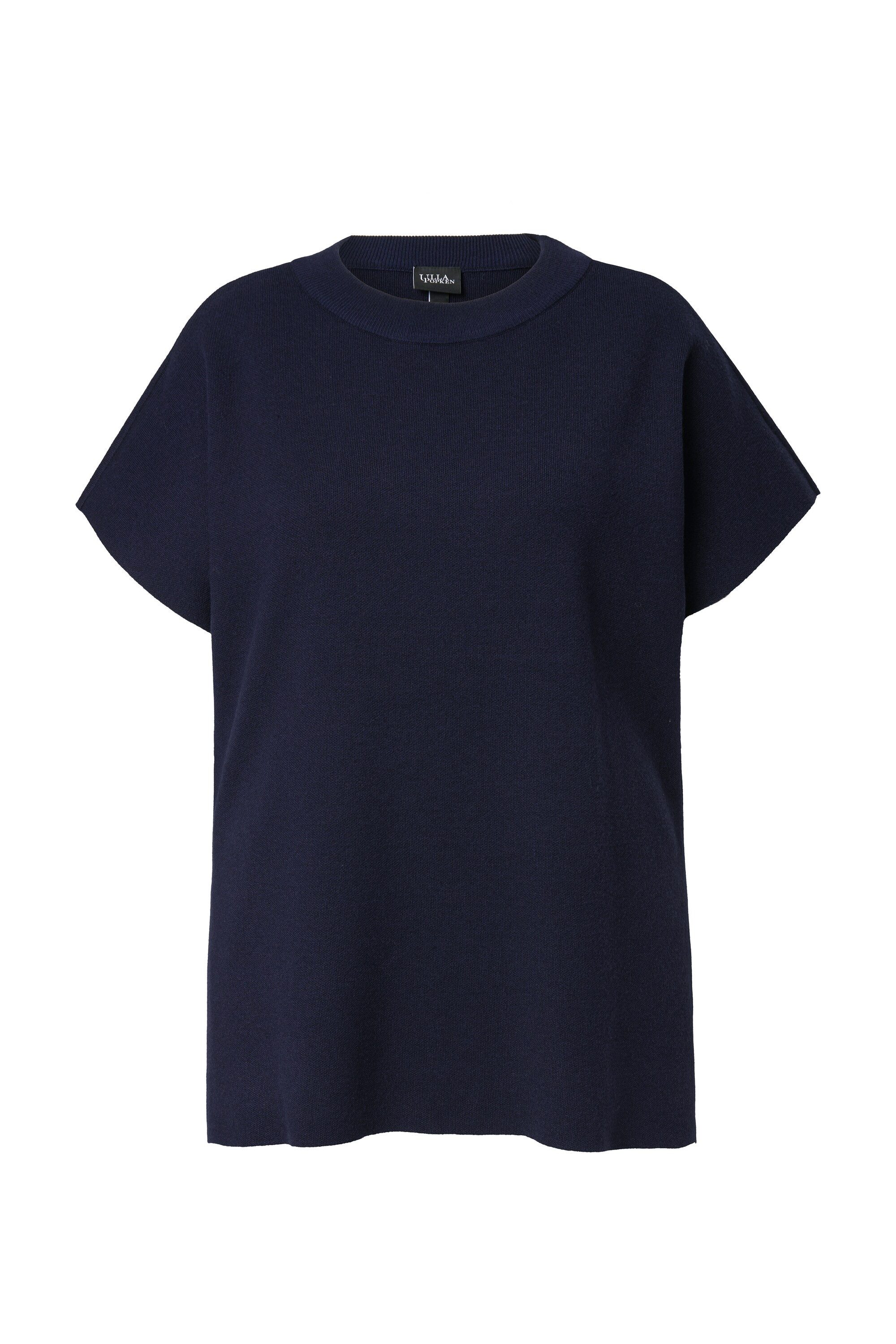 Ulla Popken Pullunder Pullunder Oversized Stehkragen günstig online kaufen