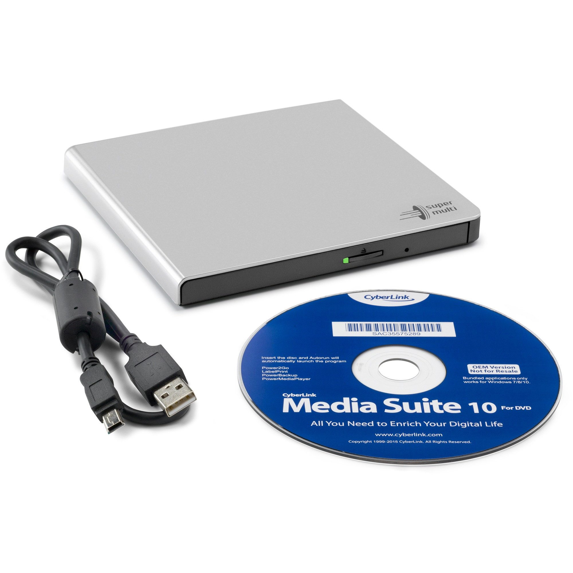 HLDS Hitachi-LG Data Storage GP57EB40, externer Disc-Laufwerk