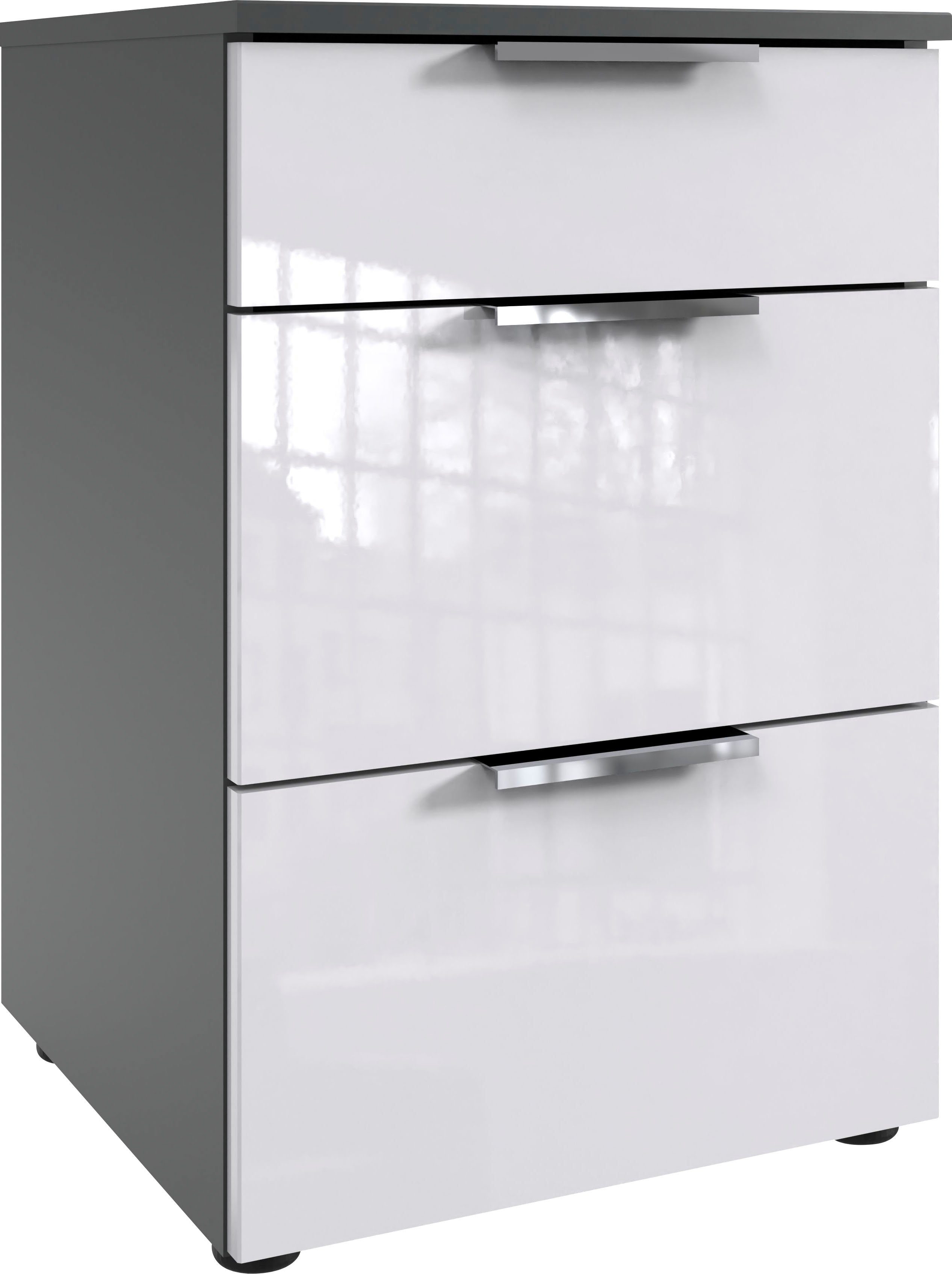 Wimex Nachtkommode level36 D by fresh to go, mit soft-close Funktion und Lackfronten