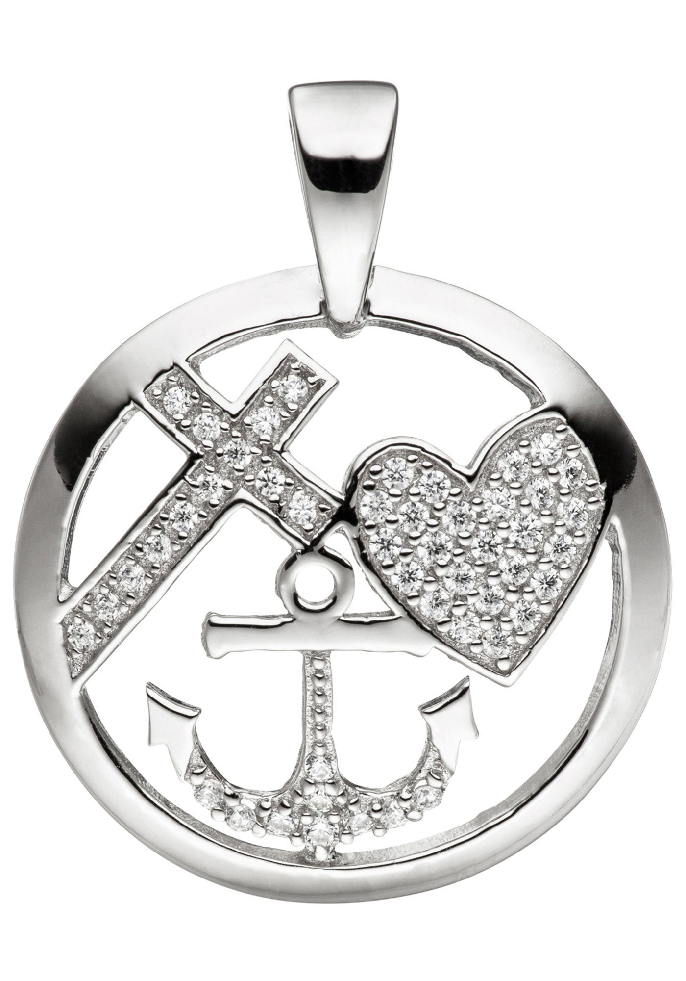 JOBO Kettenanhänger Anhänger Glaube, L...