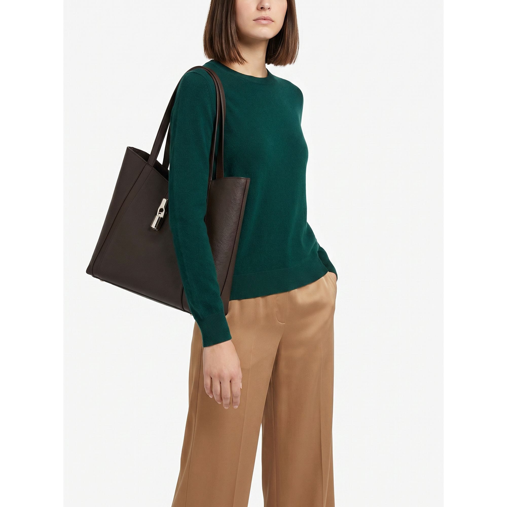 Furla Shopper Goccia, Leder