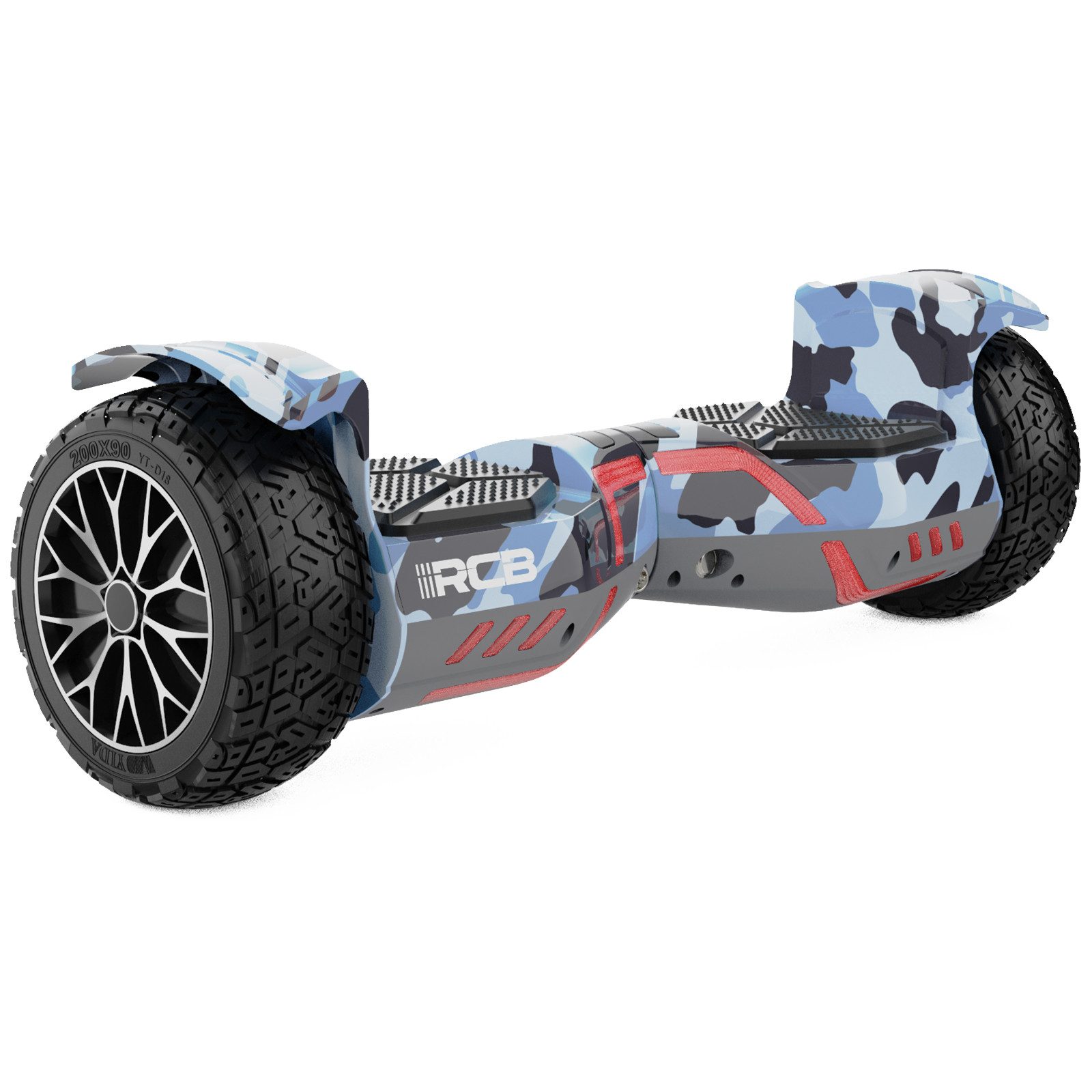 RCB TECH Balance Scooter RH3, 8,5 Zoll Hoverboard, 2 x 200 W-Motor, 6 km/h, 9 km/h, 12 km/h